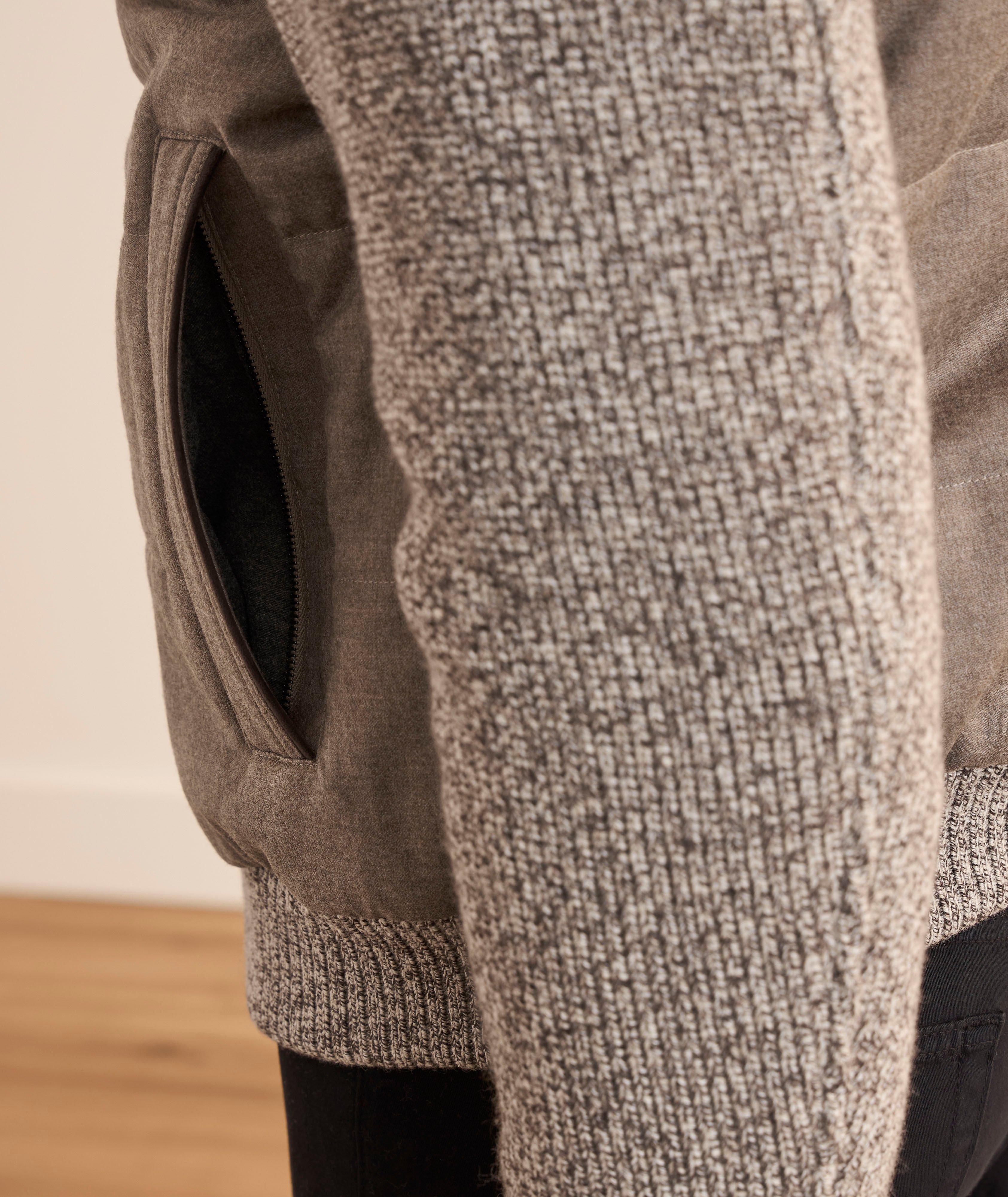 Wool-Blend Hybrid Jacket image 4