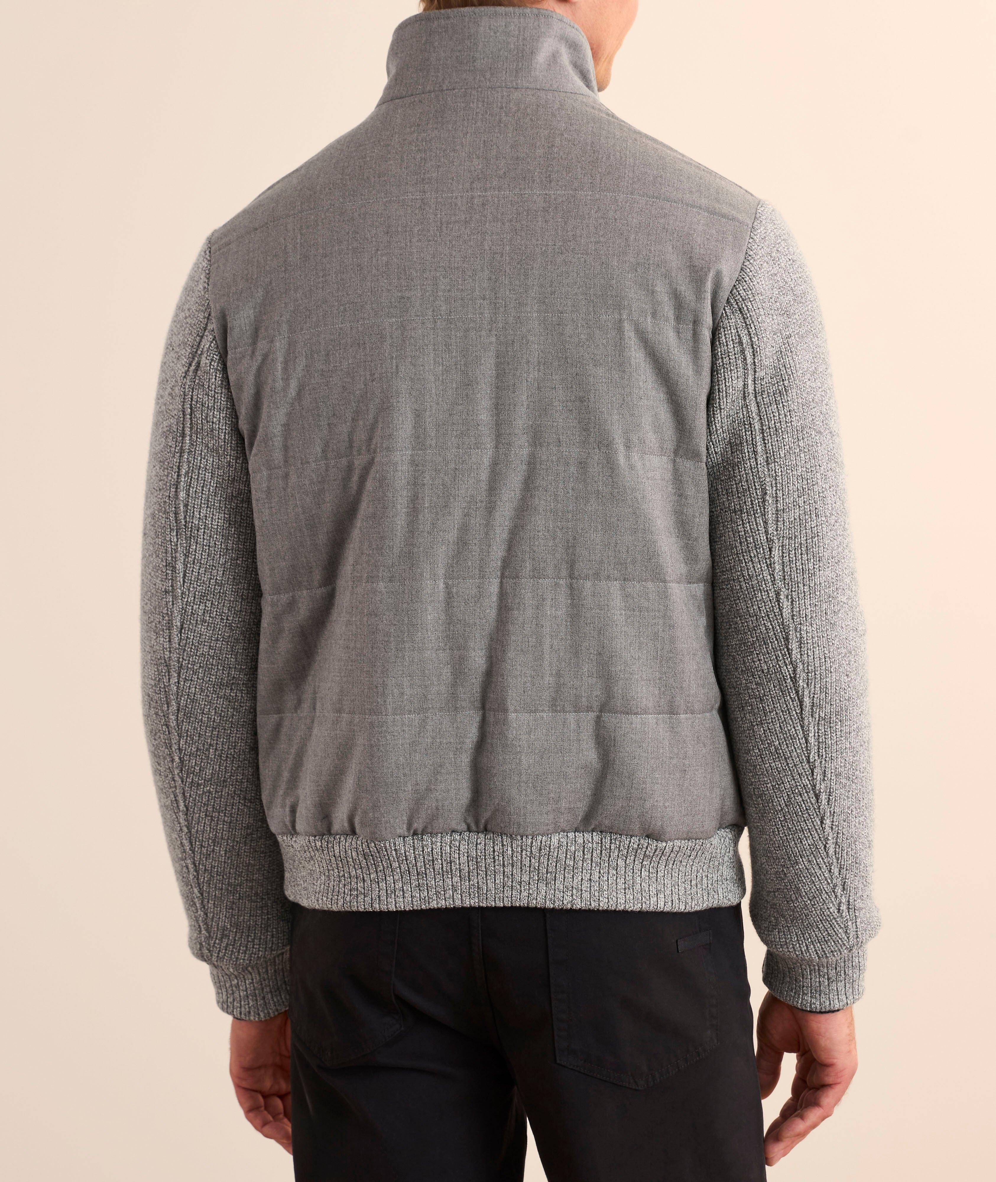 Wool-Blend Hybrid Jacket image 2