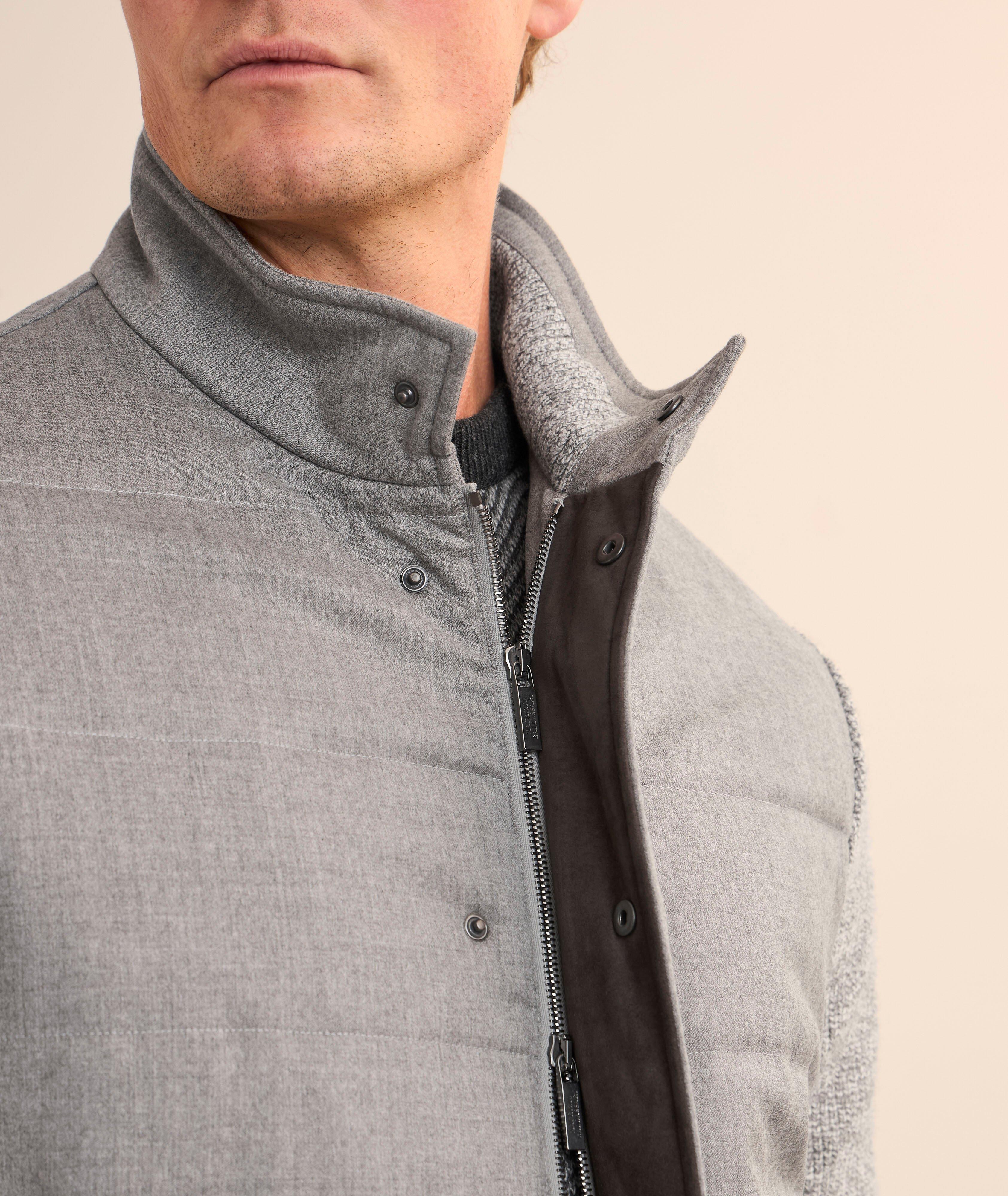 Wool-Blend Hybrid Jacket image 3