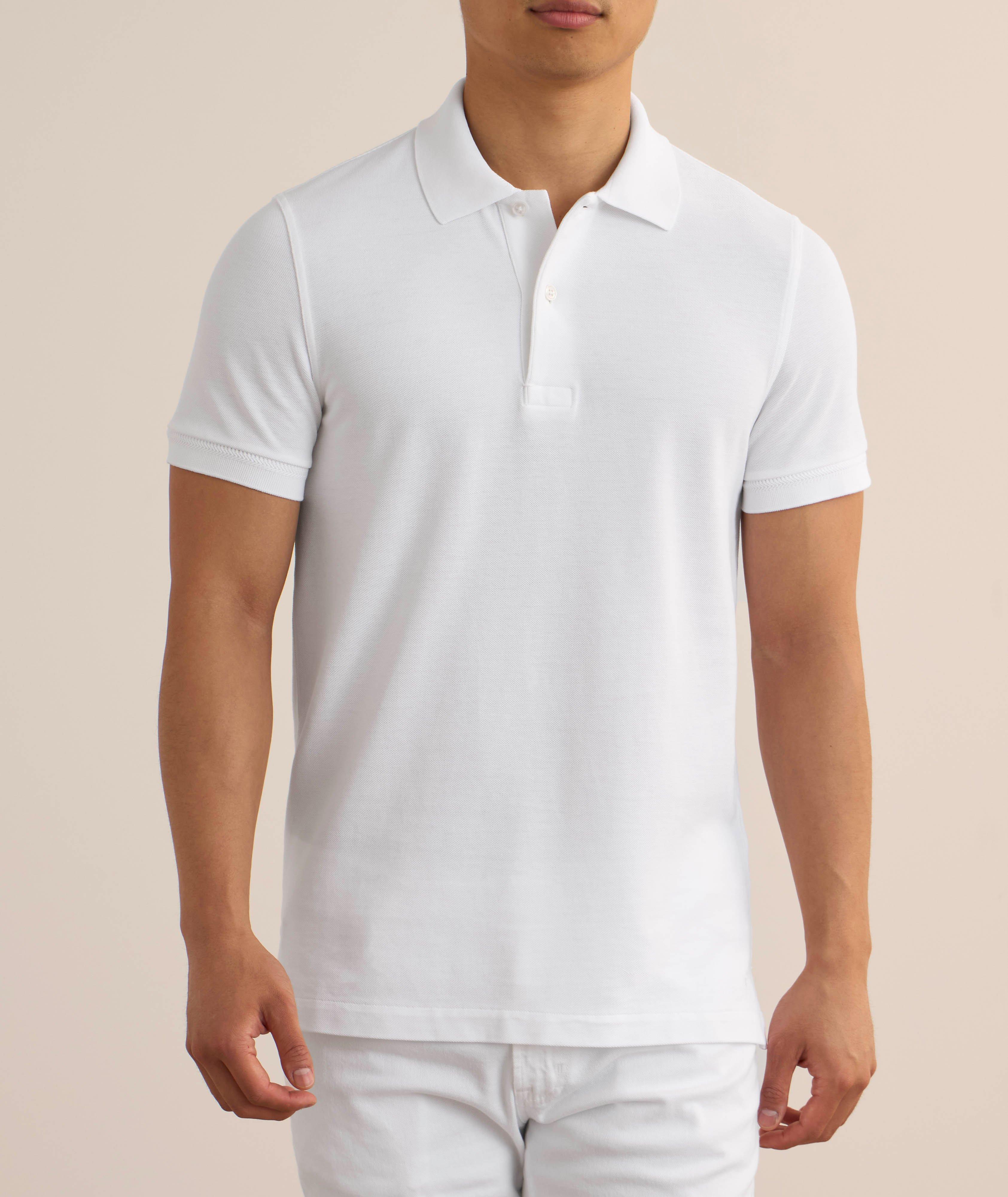 Piqué Cotton Jersey Polo image 1