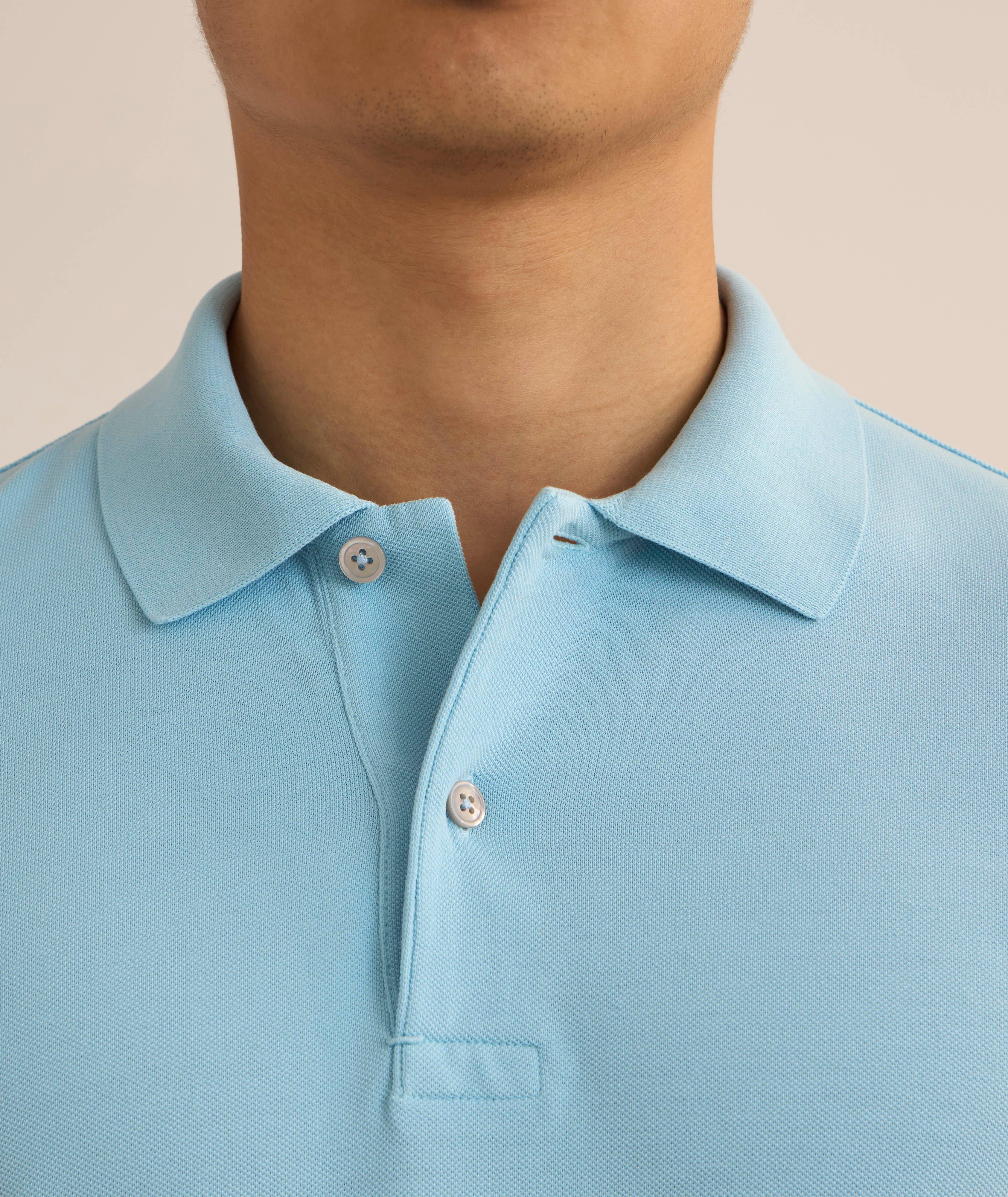 Piqué Cotton Jersey Polo image 3