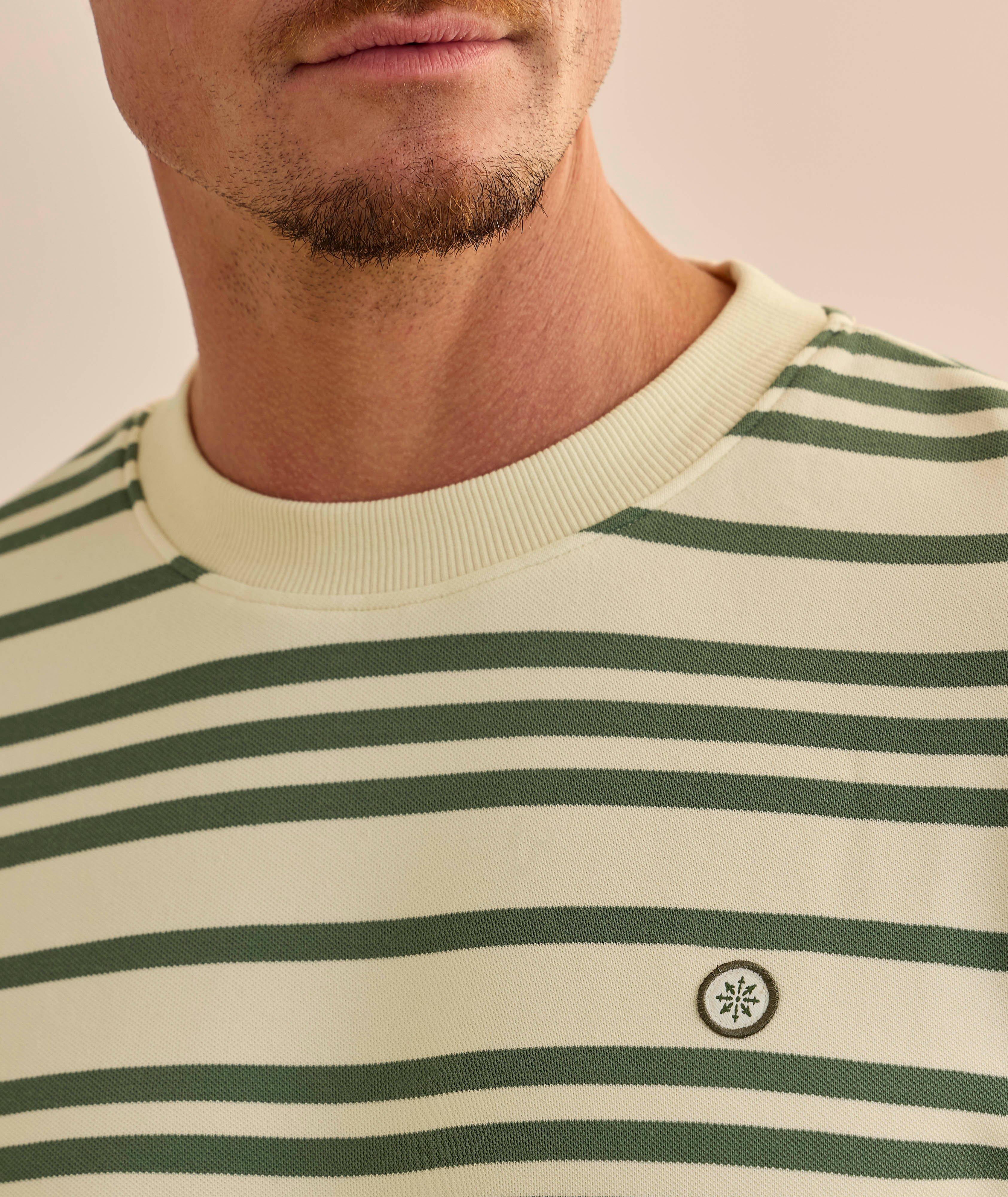 Striped Crewneck Sweater image 3