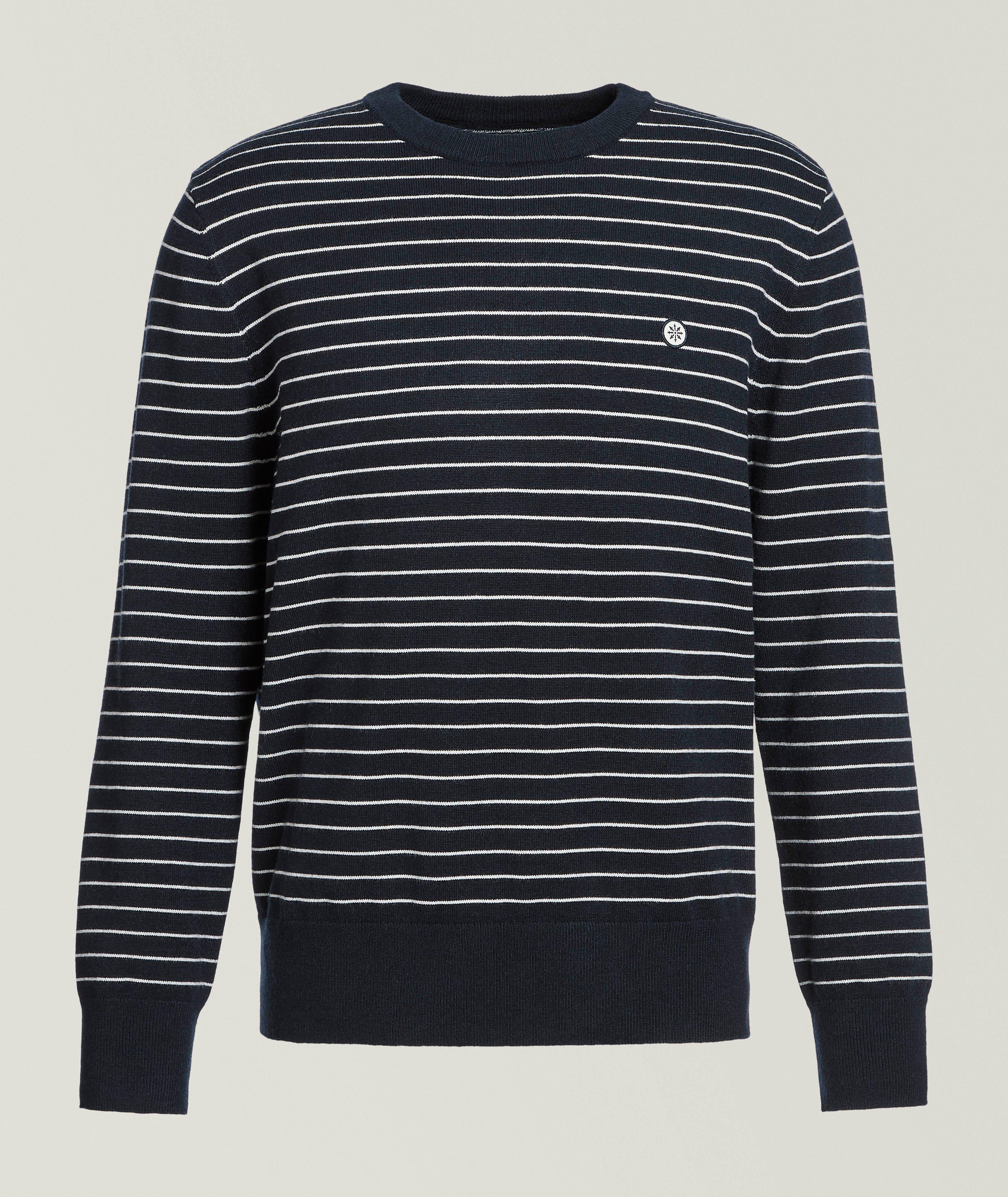Champlain Striped Crewneck Sweater