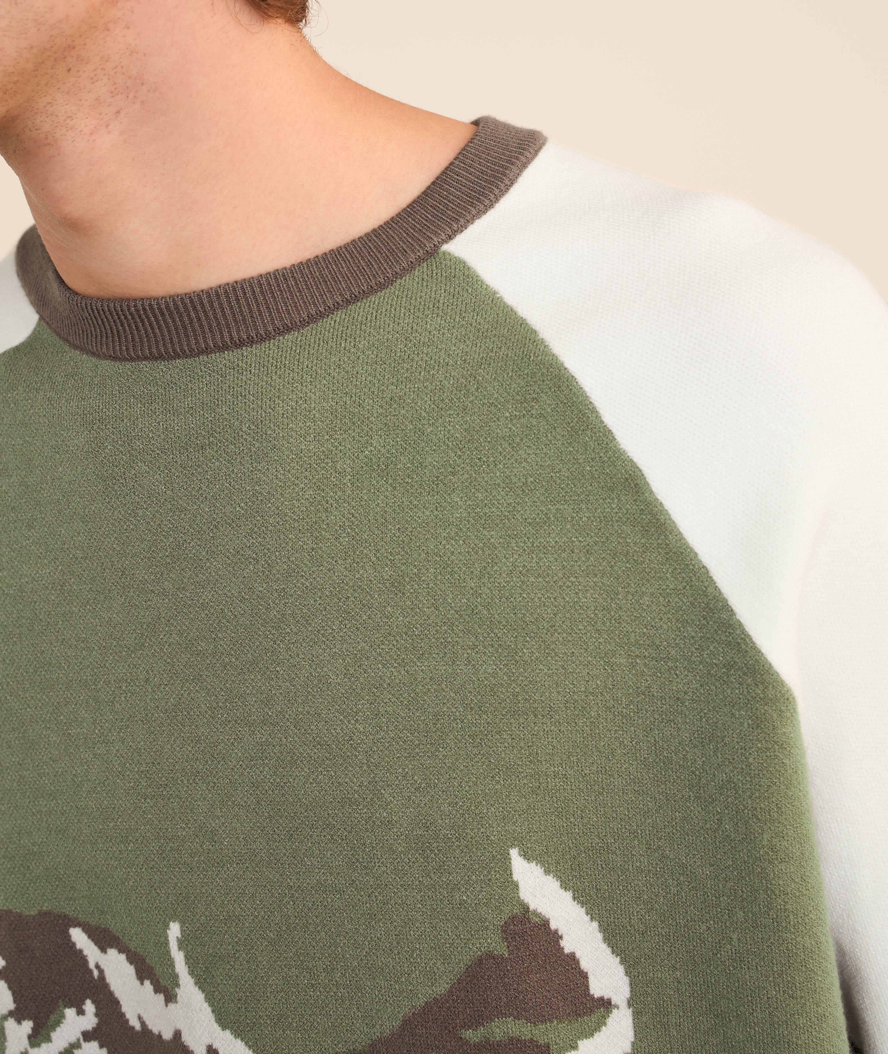 Pull ras du cou raglan à motif canard image 3