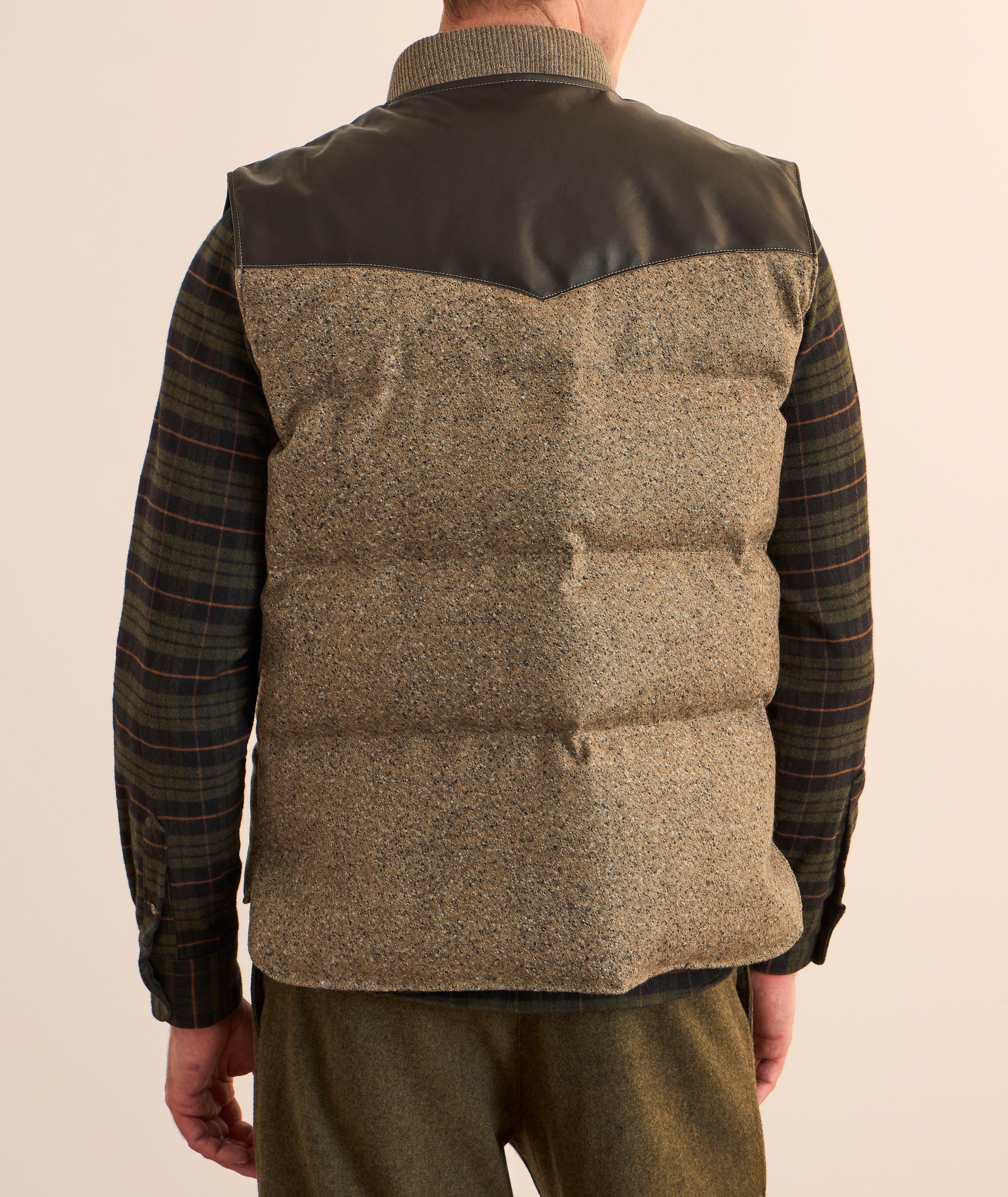 Marl Wool Down Vest image 2