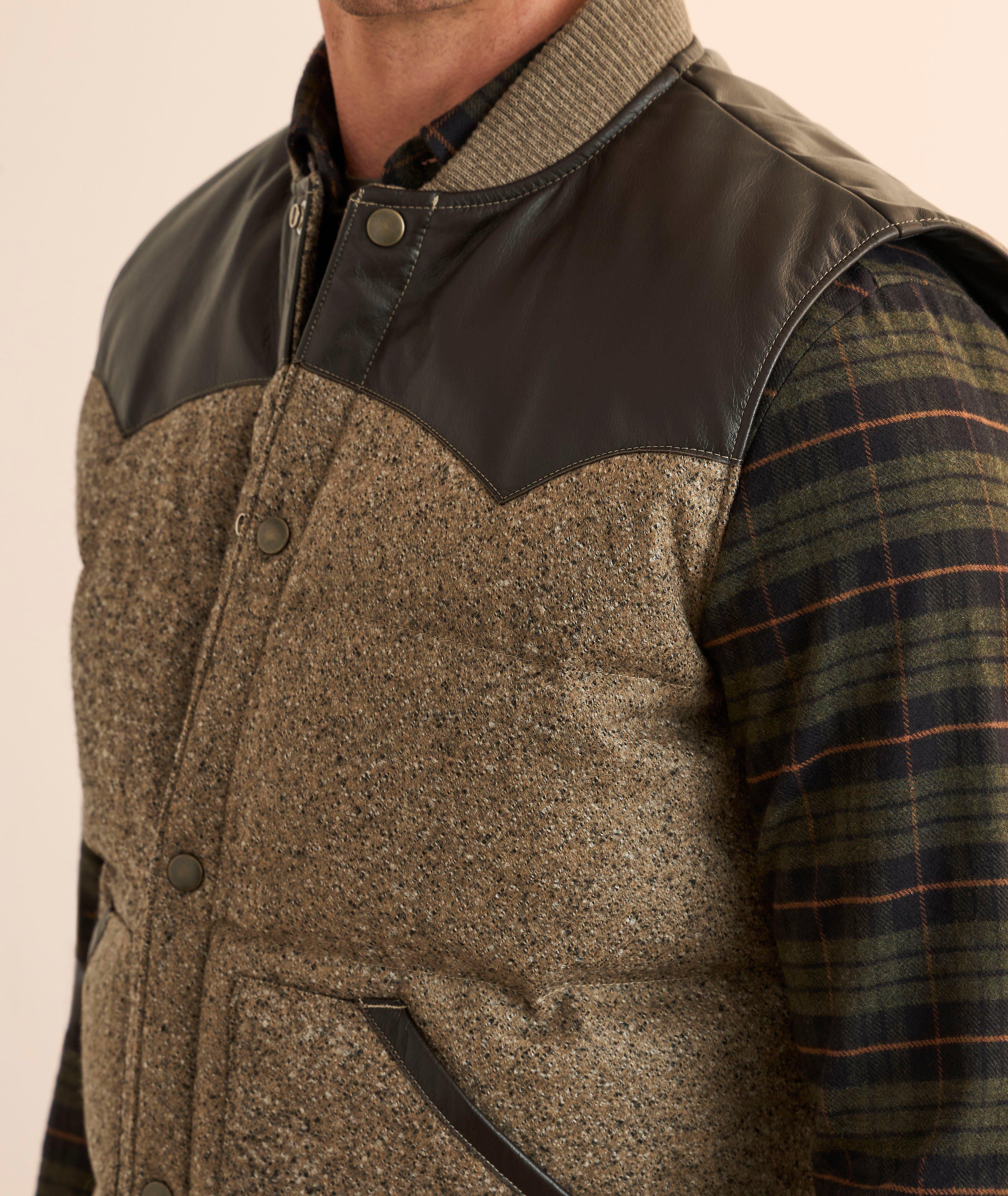 Marl Wool Down Vest image 3