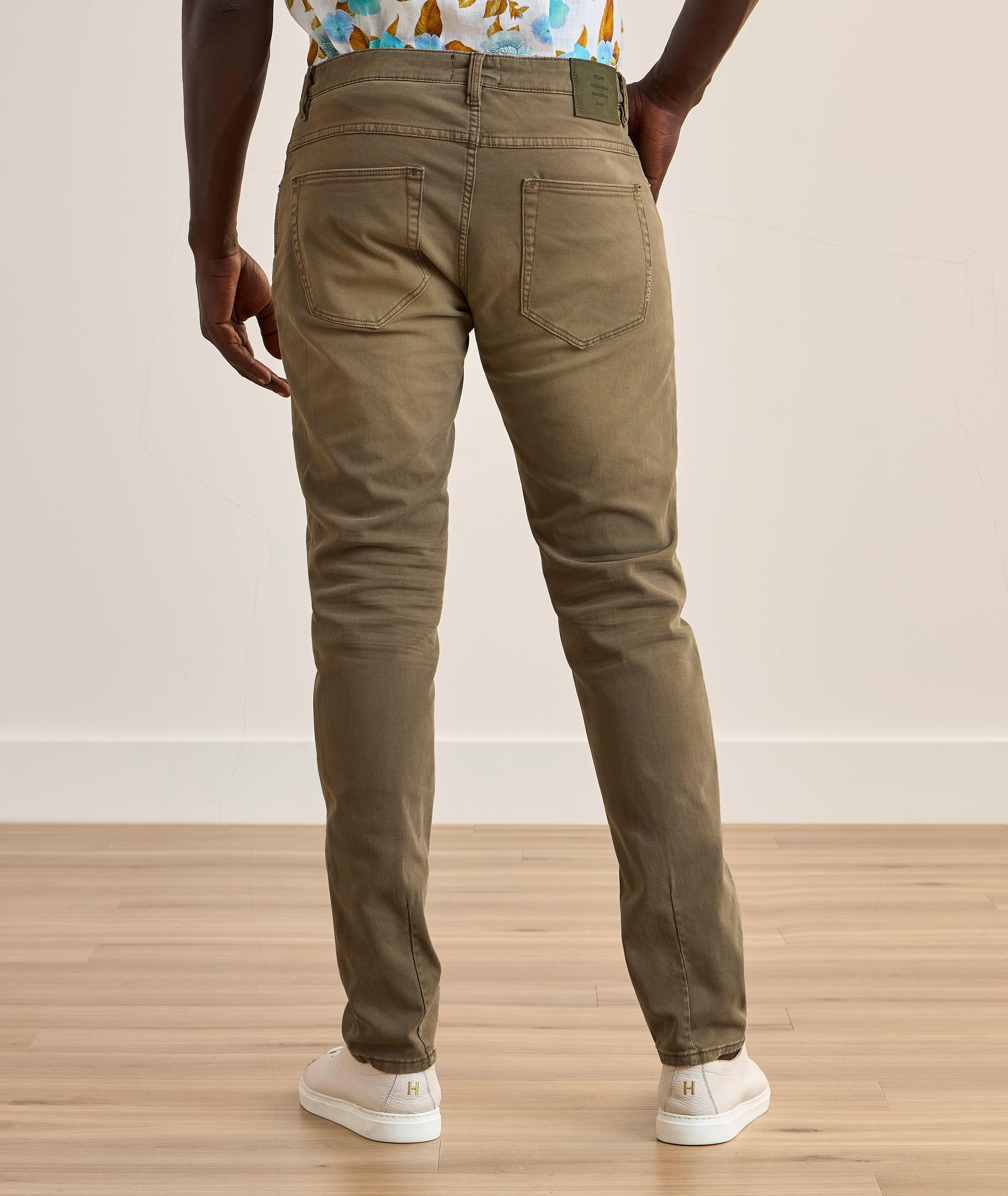 Lou Slim Straight-Fit Twill Jeans image 3