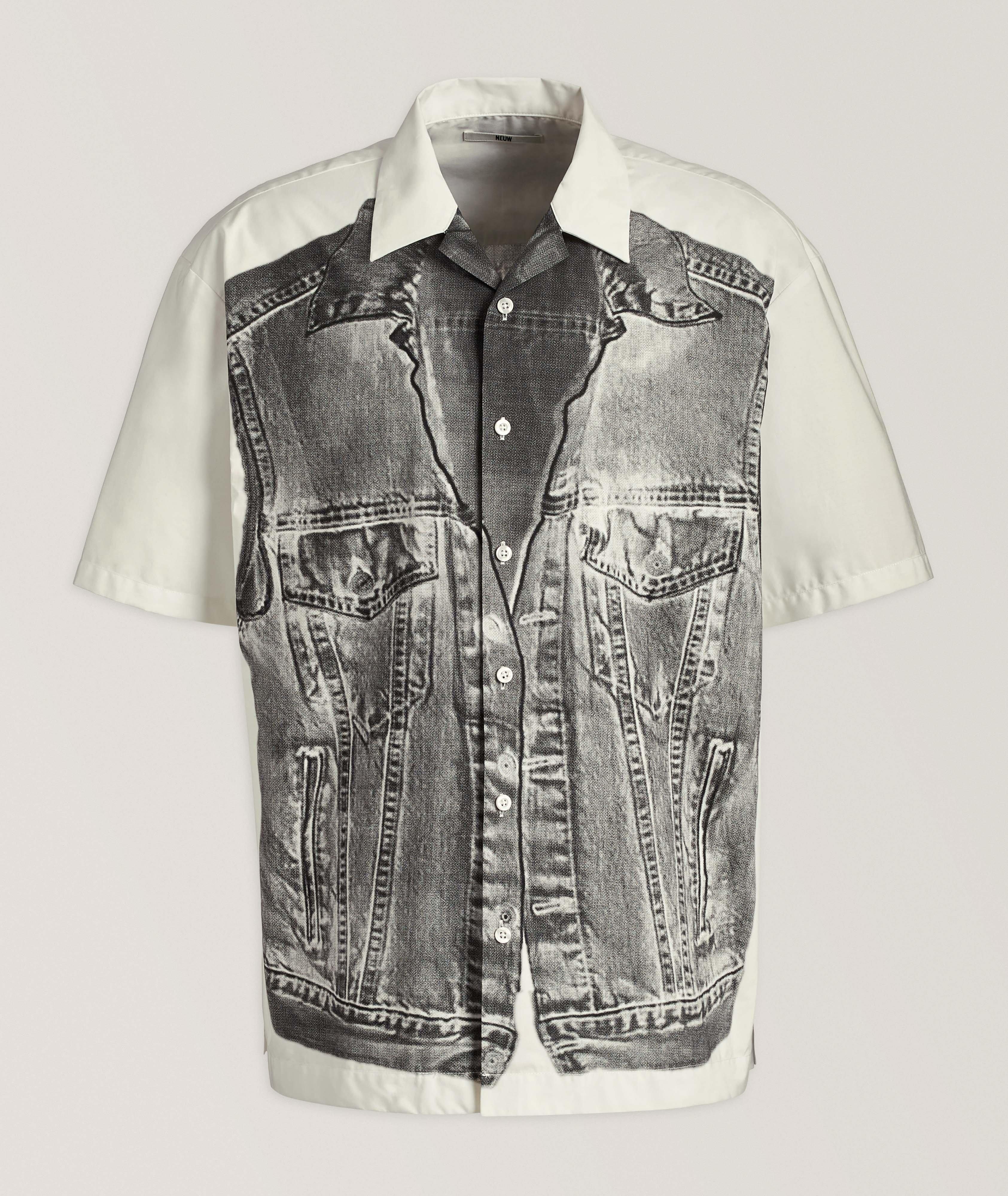 NEUW Digital Biker Printed Shirt