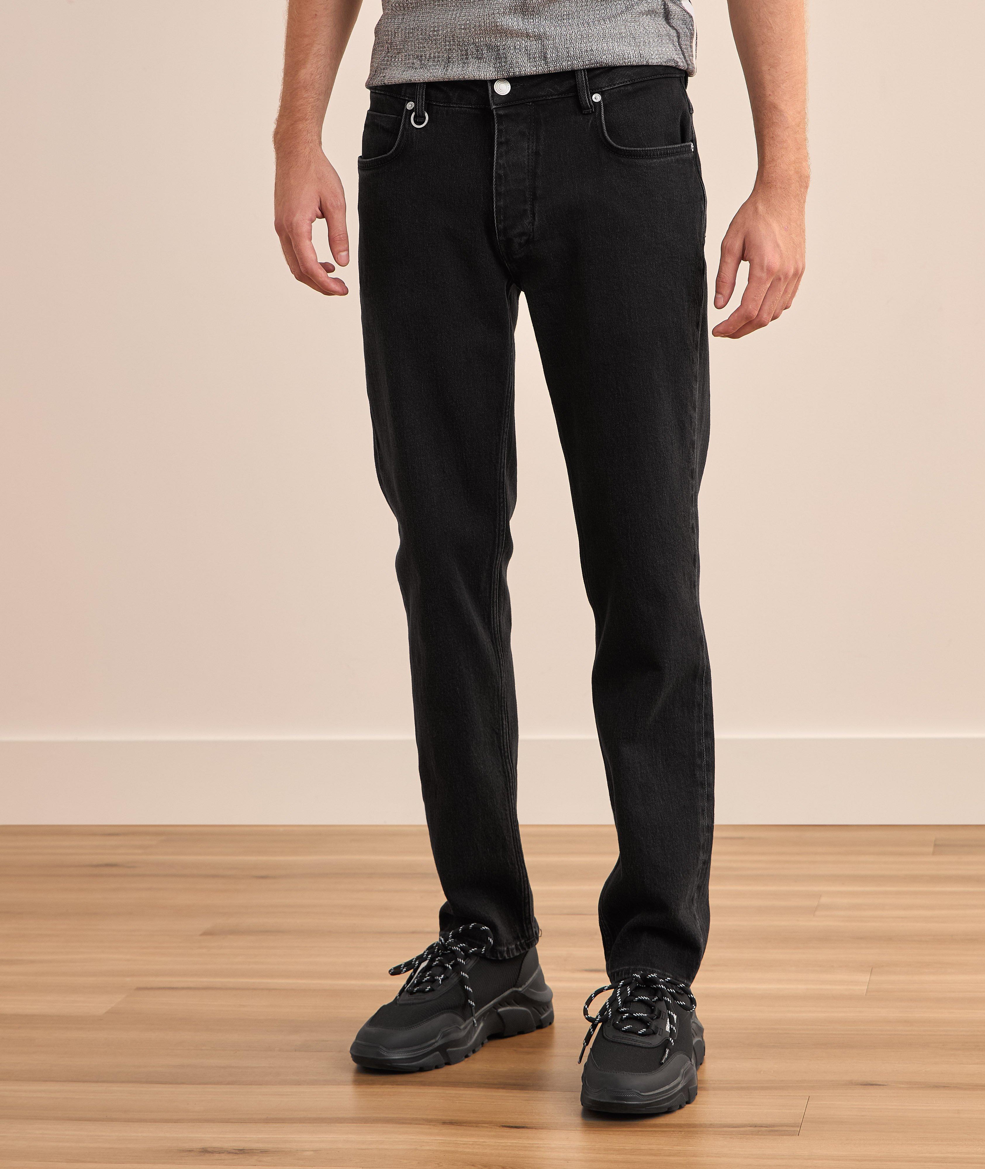 Lou Straight-Fit Stretch-Cotton Jeans  image 1