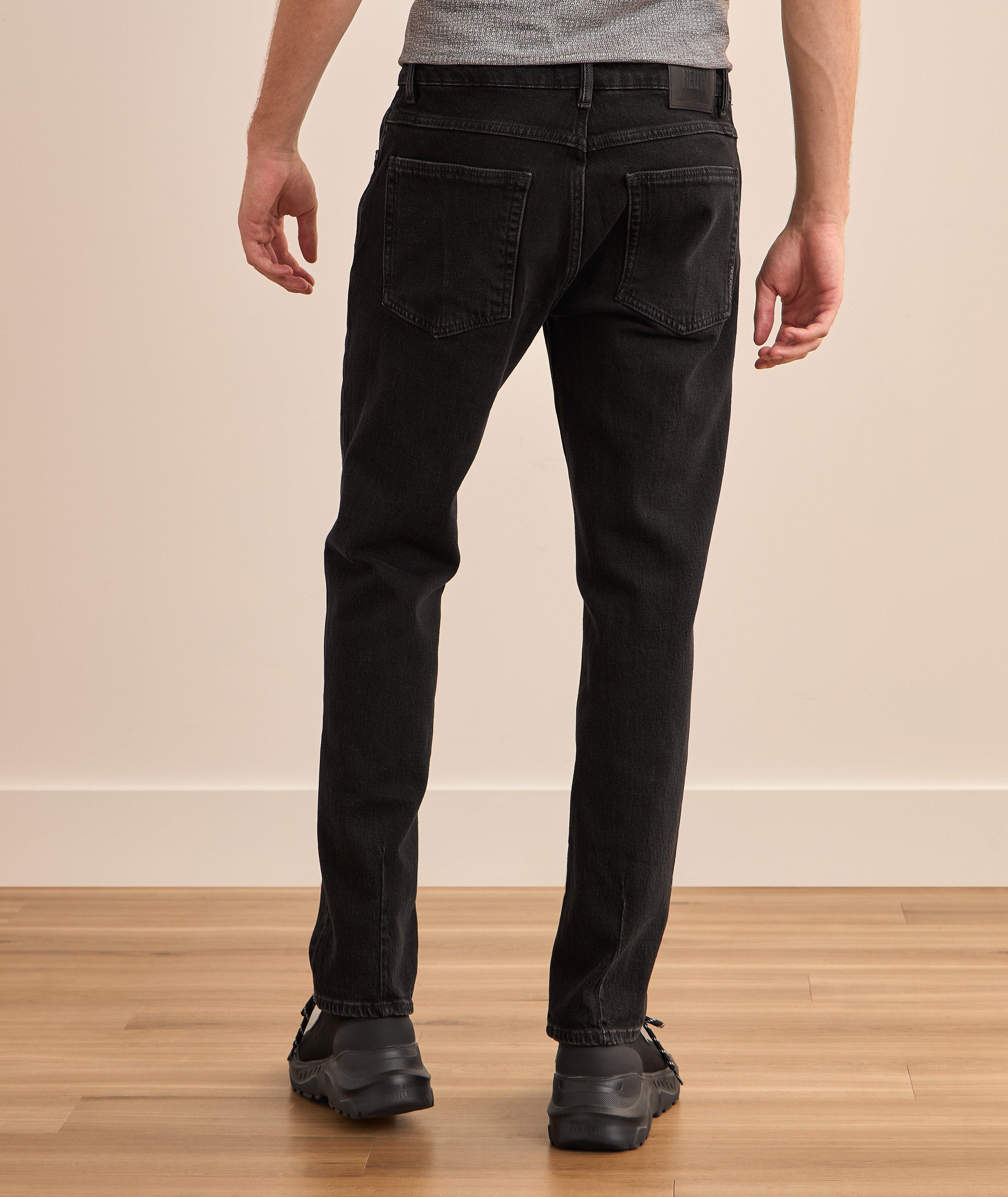 Lou Straight-Fit Stretch-Cotton Jeans  image 2