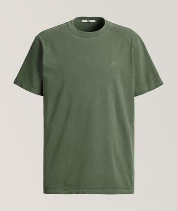 Moncler Monogram Cotton Crewneck T-Shirt | T-Shirts | Harry