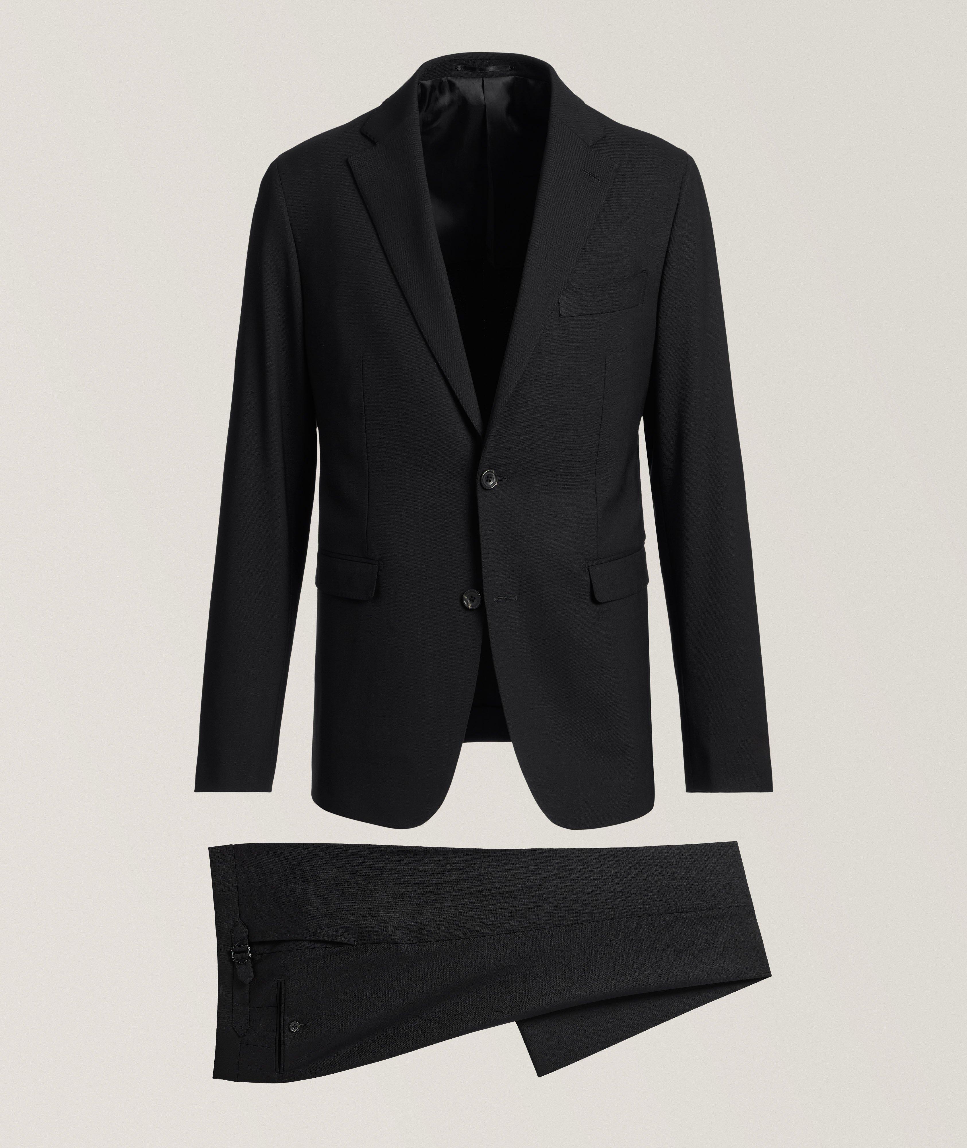 Slim-Fit Stretch Wool Suit