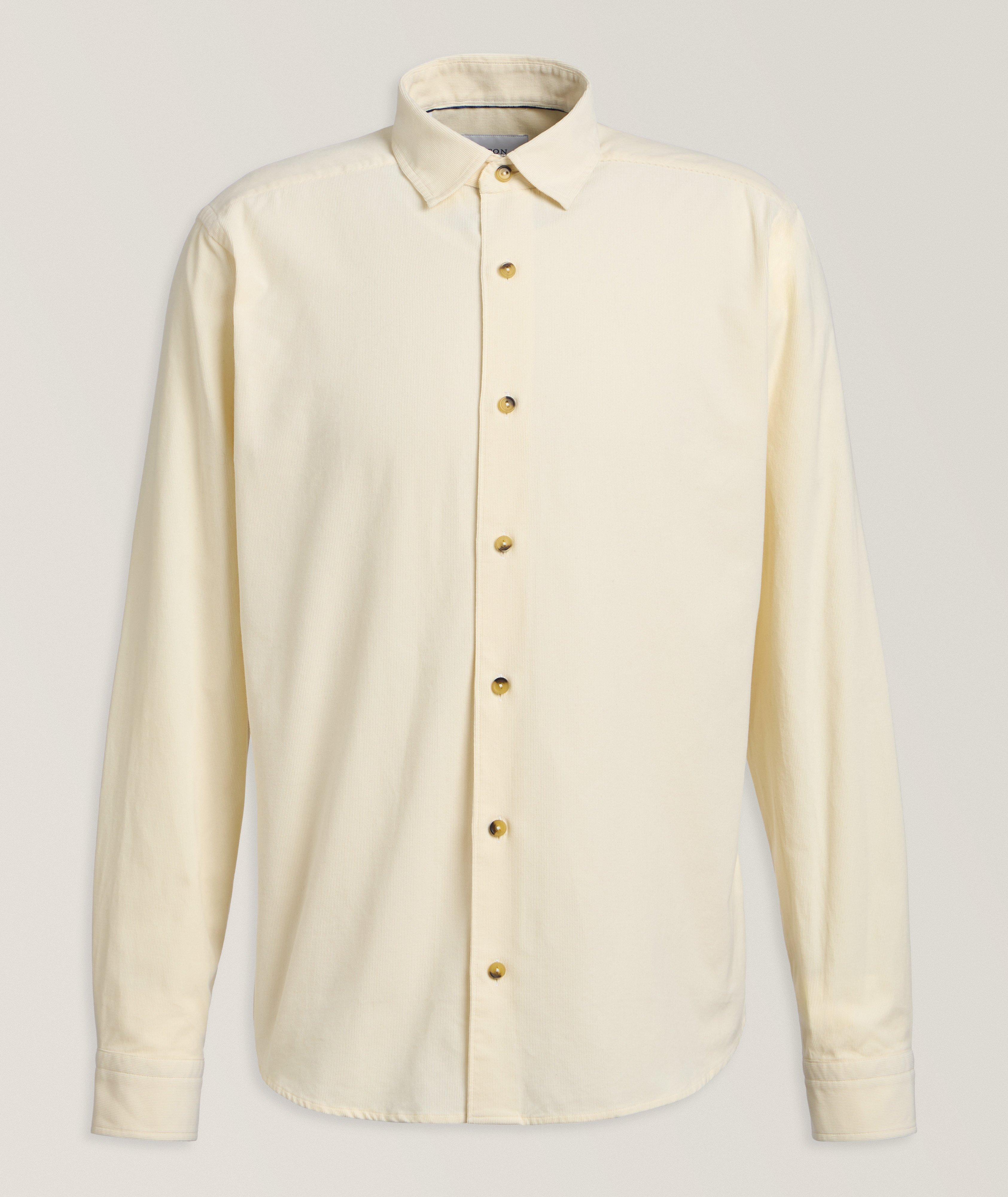 Eton Cotton Corduroy Shirt
