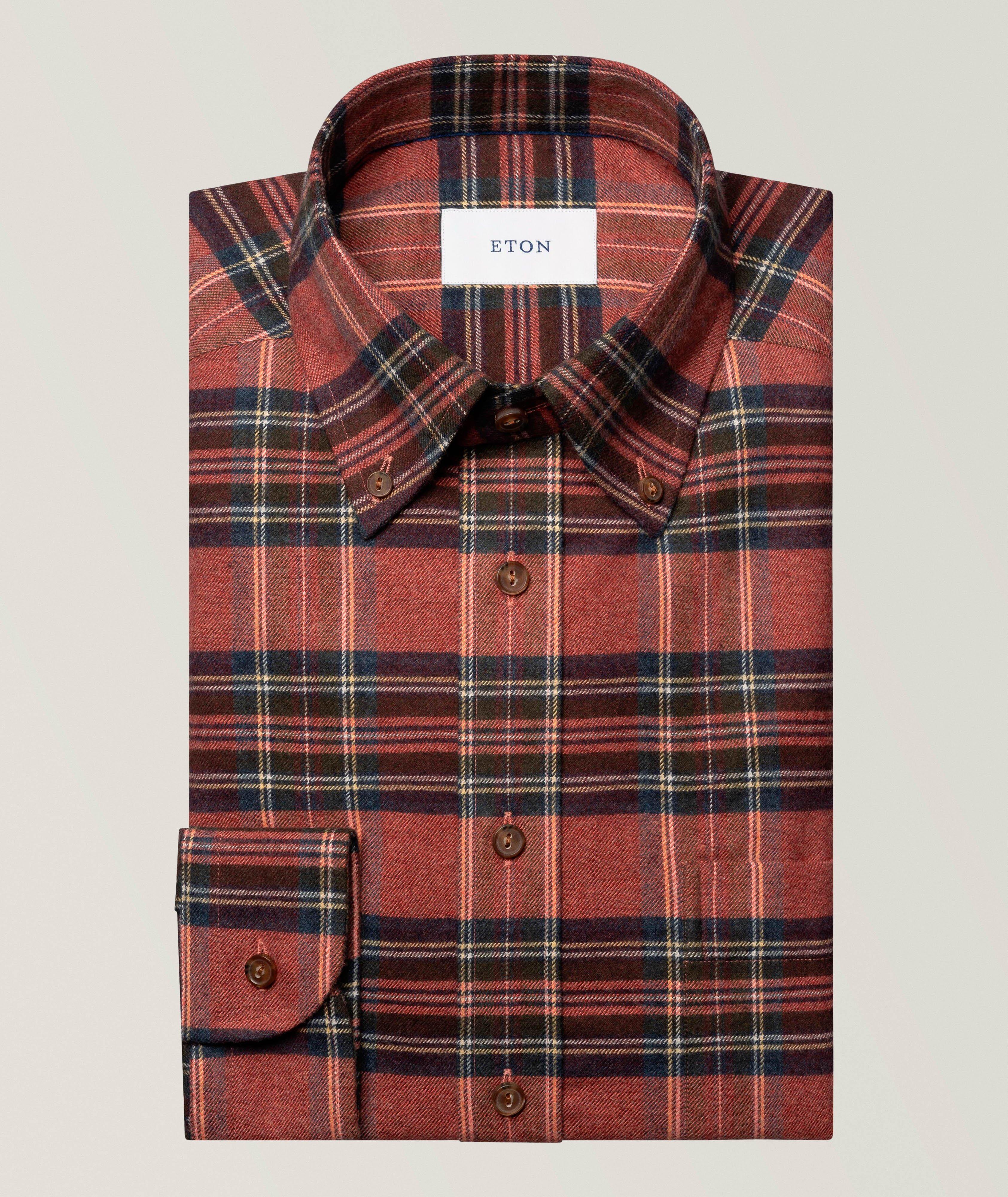 Plaid Check Flannel Shirt image 1