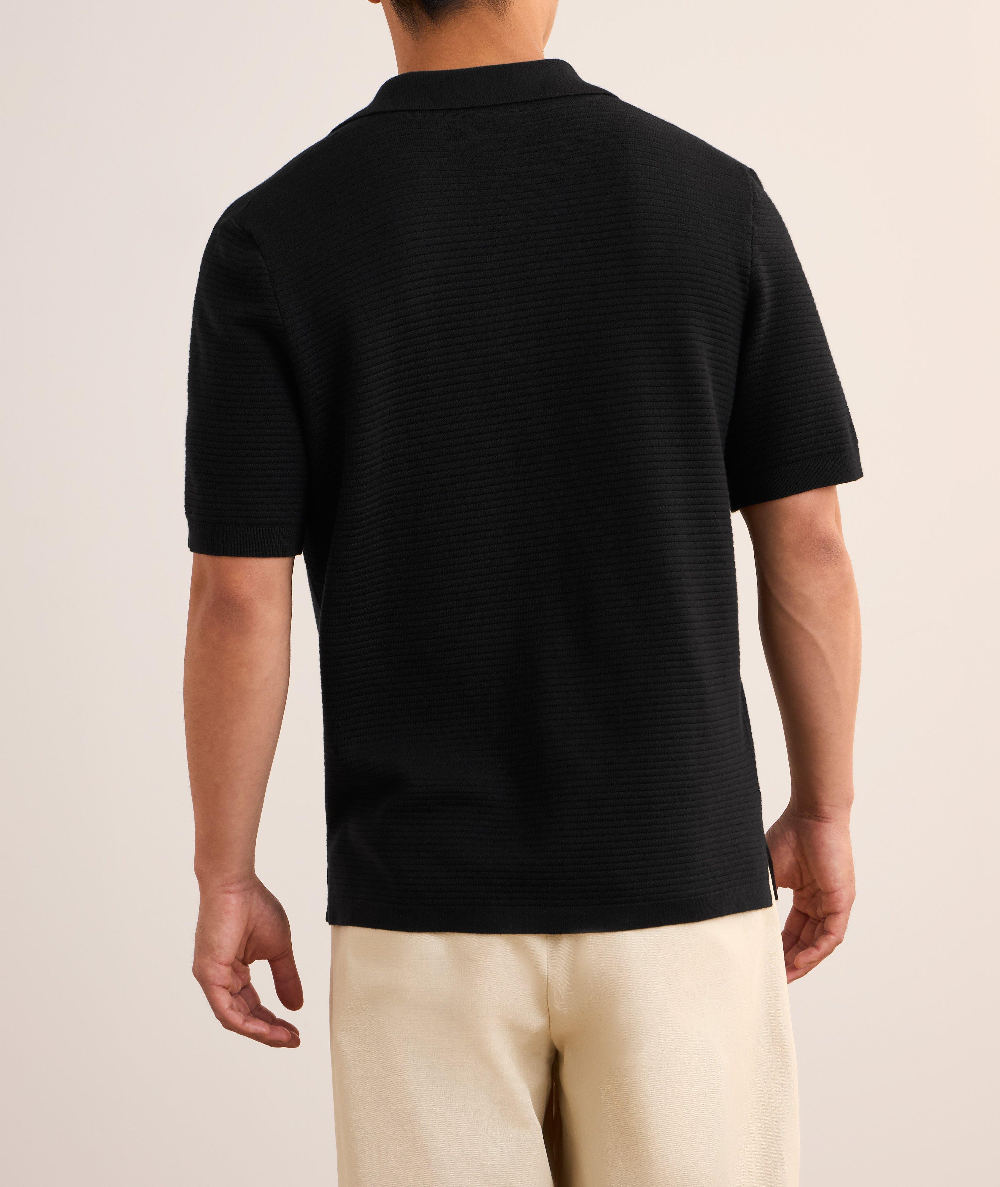Livio Johnny Collar Knitted Polo image 2