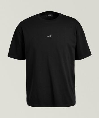 MONCLER ロゴTシャツ 肌触りの良いコットン Moncler Flocked Logo Cotton T-Shirt | T-Shirts | Harry Rosen