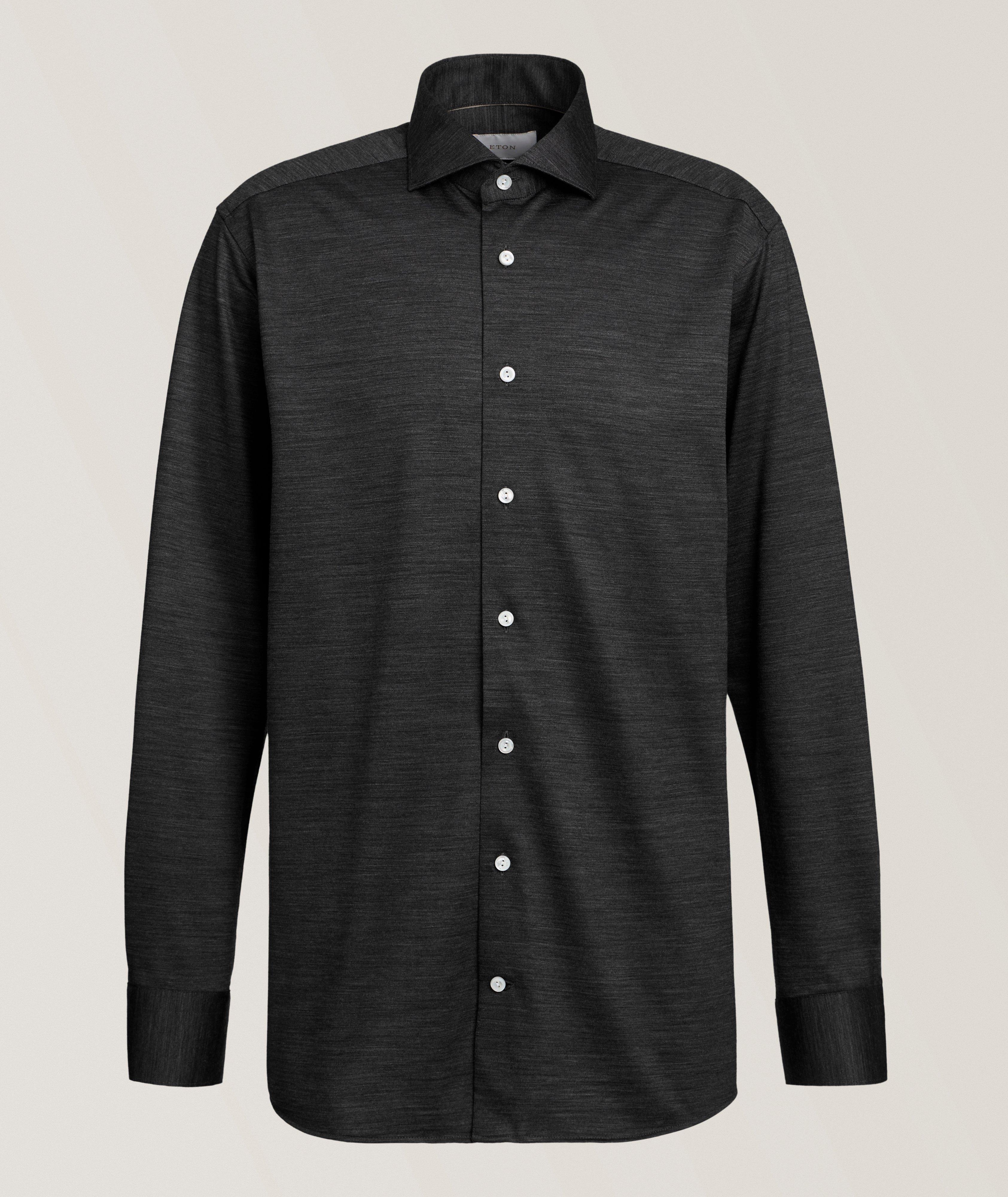 Eton Contemporary-Fit Merino Wool Shirt
