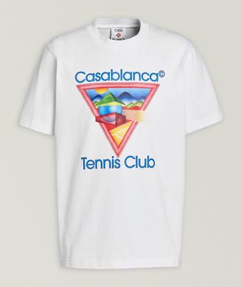 Casablanca Montagne Cotton T-Shirt | T-Shirts | Harry Rosen