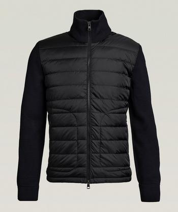 トップス MONCLER CARDIGAN TRICOT Moncler Cardigan Tricot Deep Blue 25FW