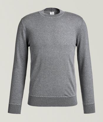 Thom Browne 4-Bar Stretch Wool Jersey T-Shirt | Sweaters