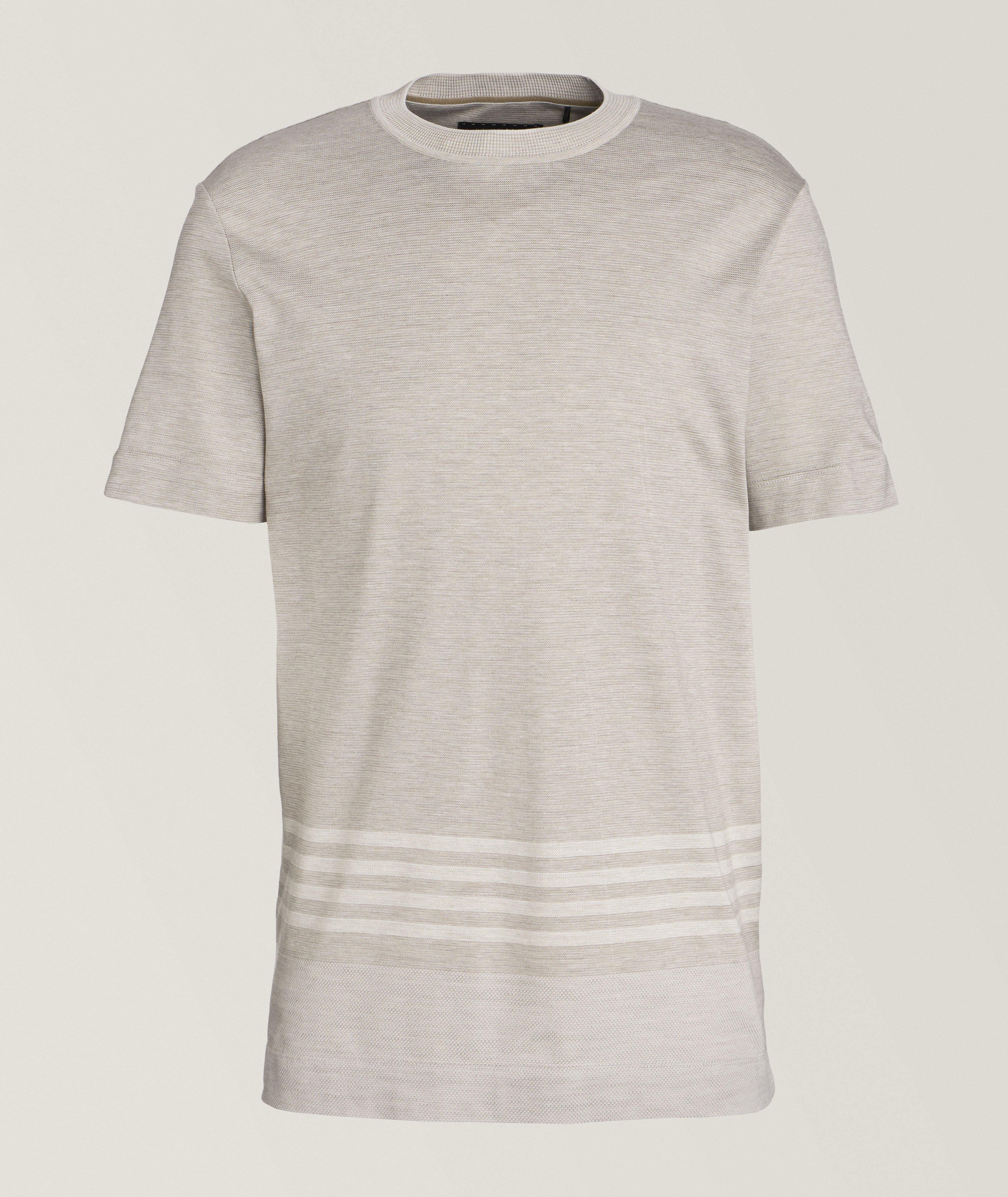 Cotton-Silk Knit T-Shirt image 0