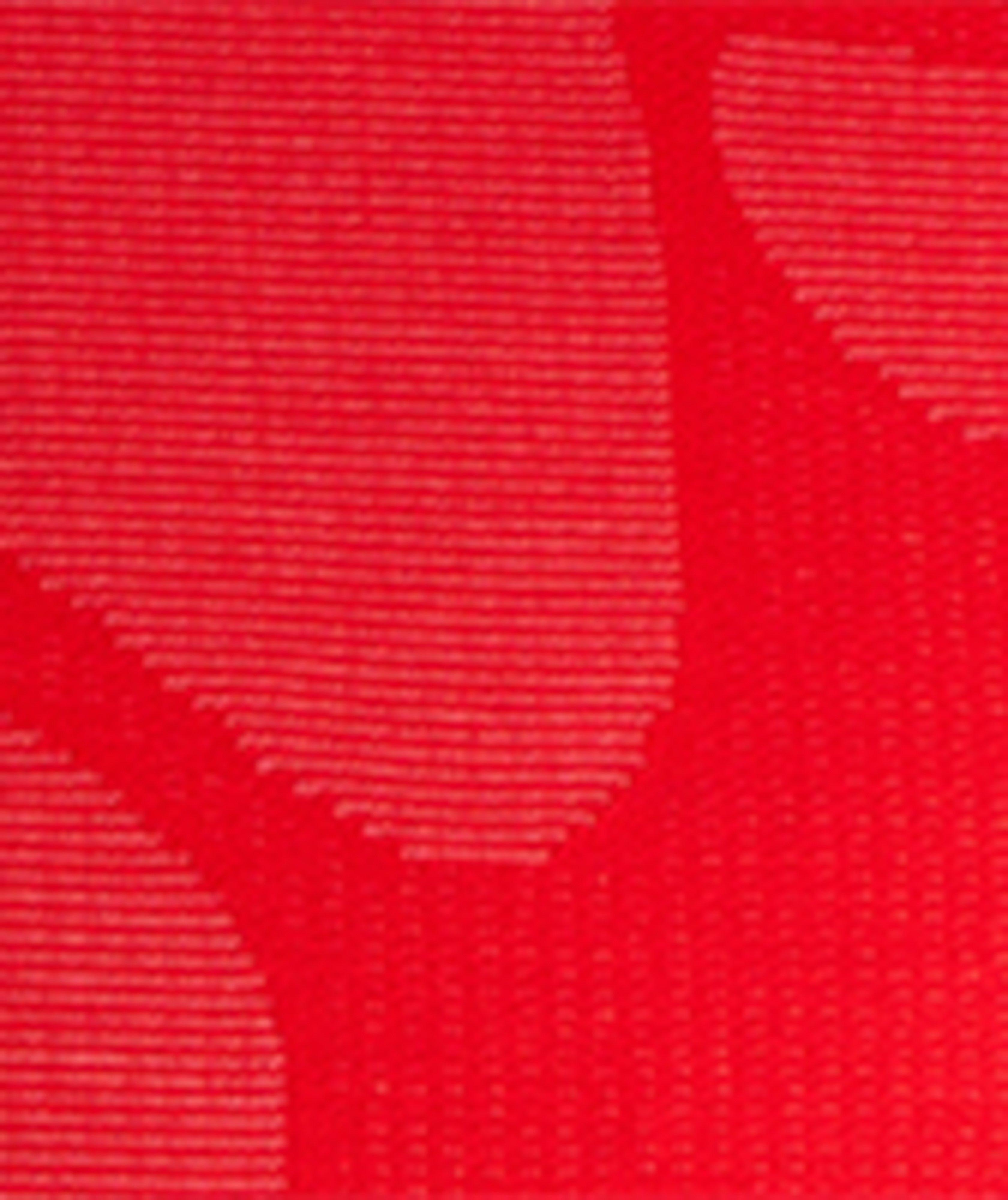 All-Over Monstera Leaf Cotton Polo image 3
