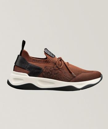 Berluti Shadown Knit & Leather Sneakers | Sneakers | Harry Rosen