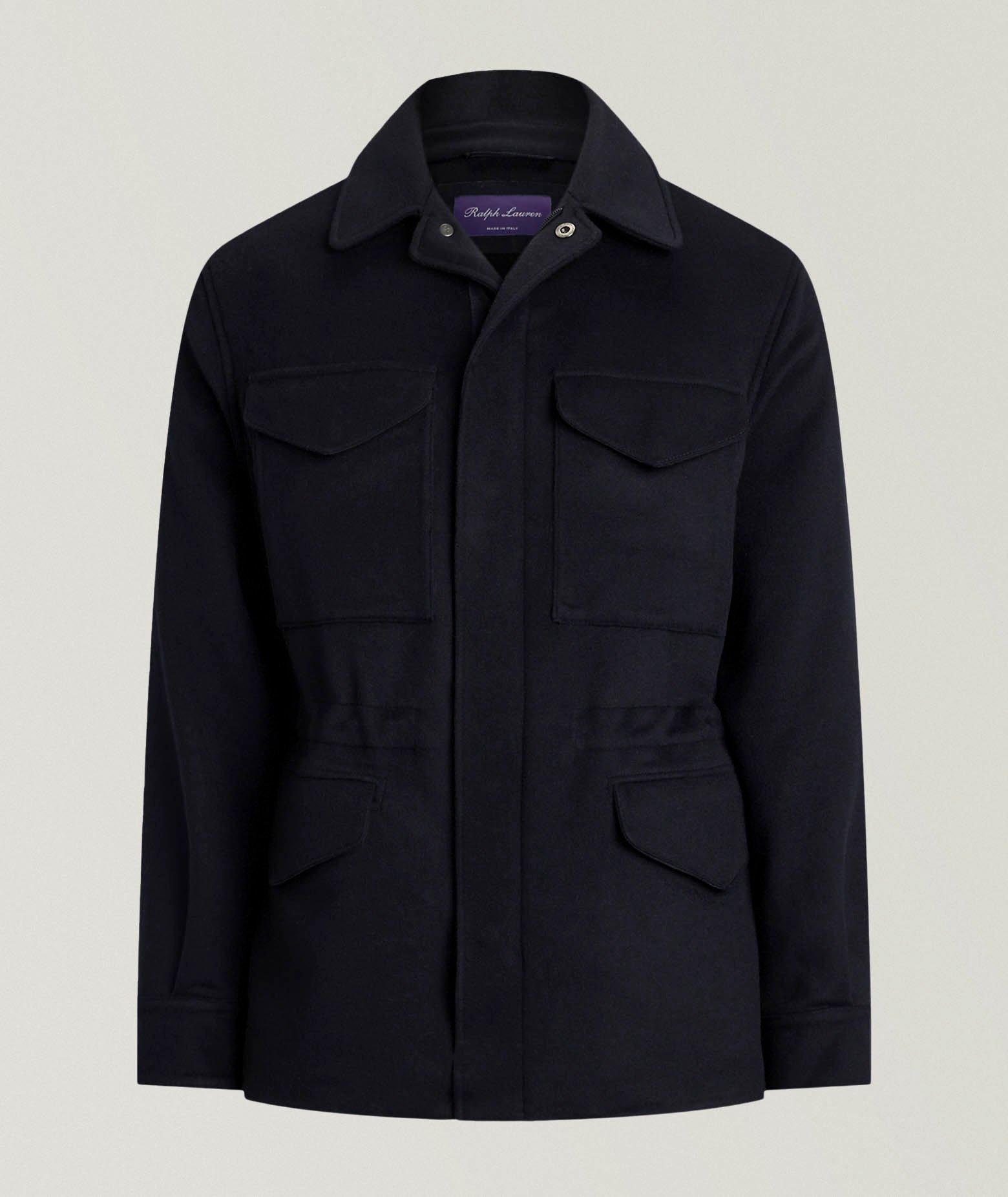 Ripley Wool-Cashmere Four-Pocket Jacket