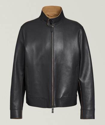 ジャケット・アウター Vintage / Military Leather Blouson Kenzo Vintage Leather Blouson | Leather | Harry Rosen