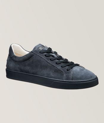 Moncler Monclub Nubuck Sneakers | Sneakers | Harry Rosen