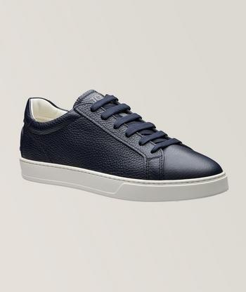 【23AW NEW】TOM FORD_man/ WARWICK スニーカー / Dark Blue TOM FORD Warwick Leather Sneakers | Sneakers | Harry Rosen