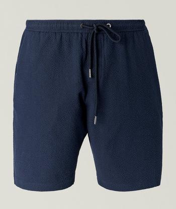 Thom Browne Striped-Trim Cotton Drawstring Shorts | Shorts