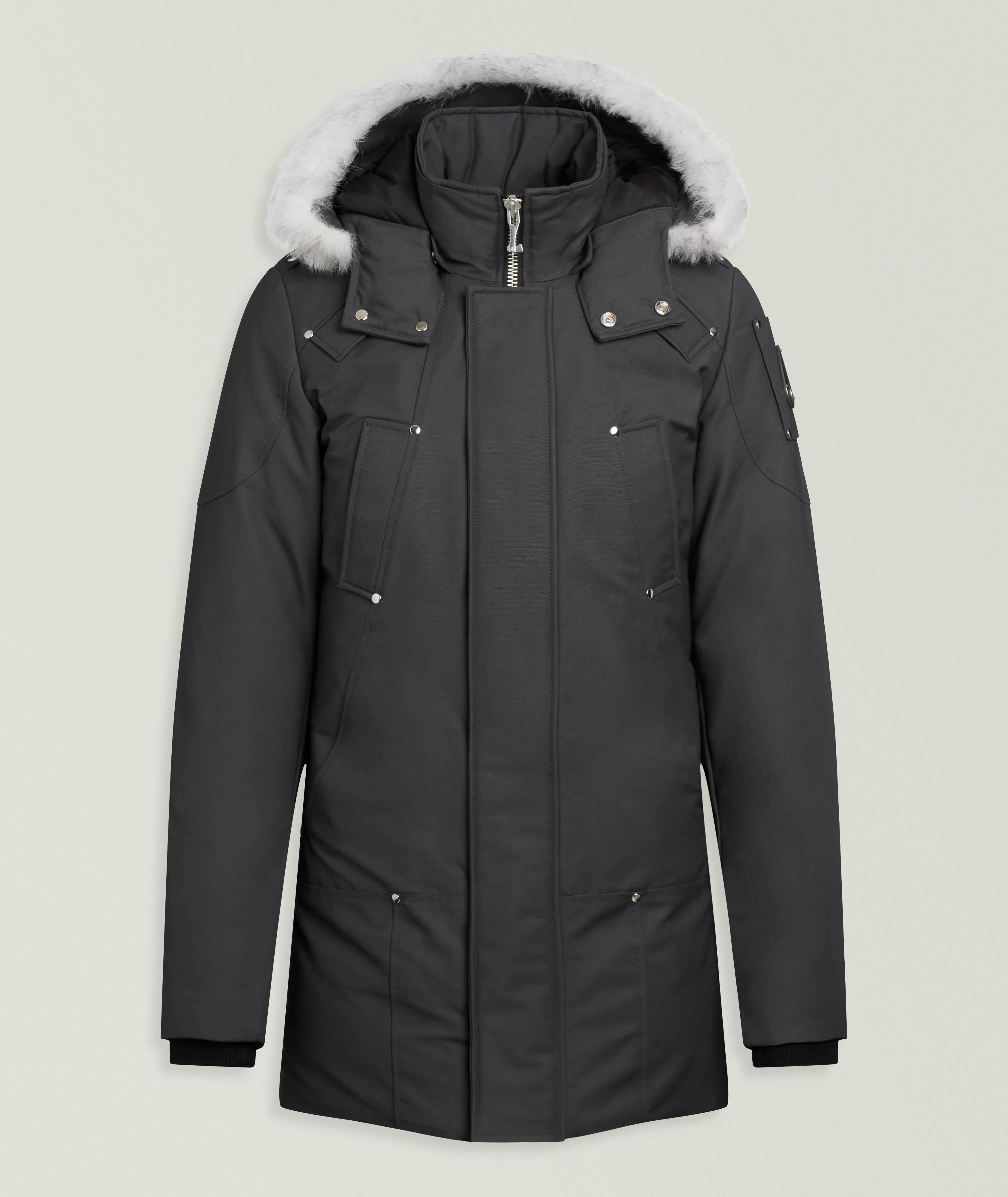 Moose Knuckles Parka doublée-peau lainée neo stirling originale