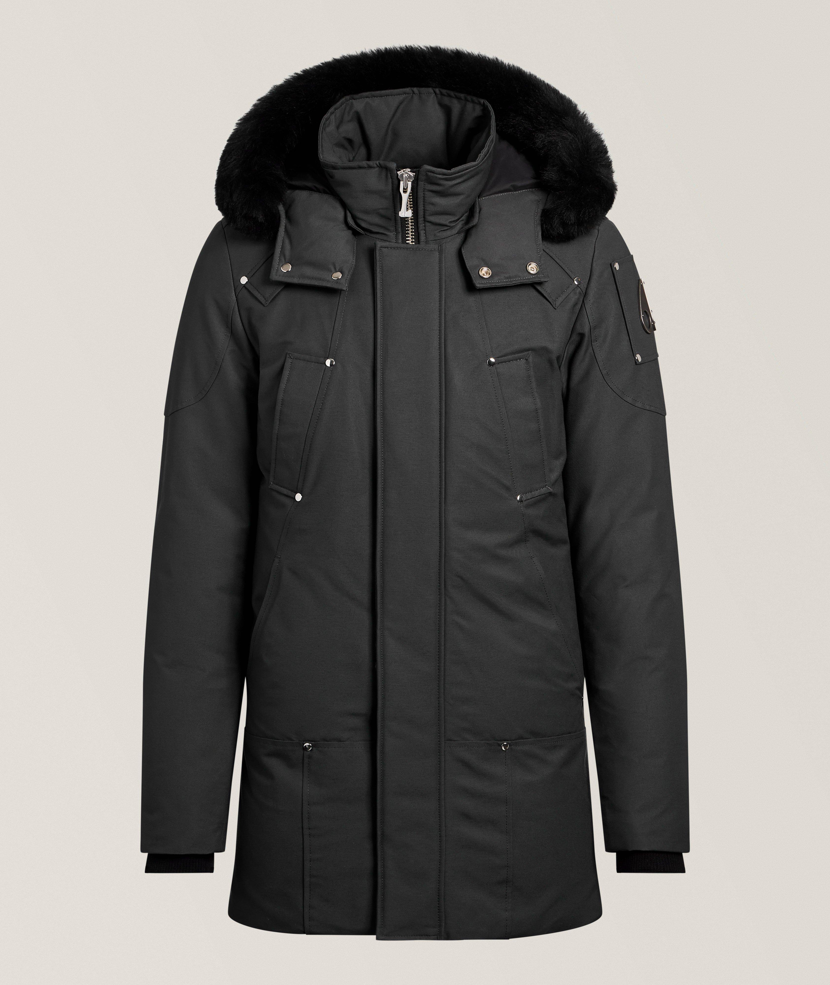 Moose Knuckles Parka doublée-peau lainée neo stirling originale