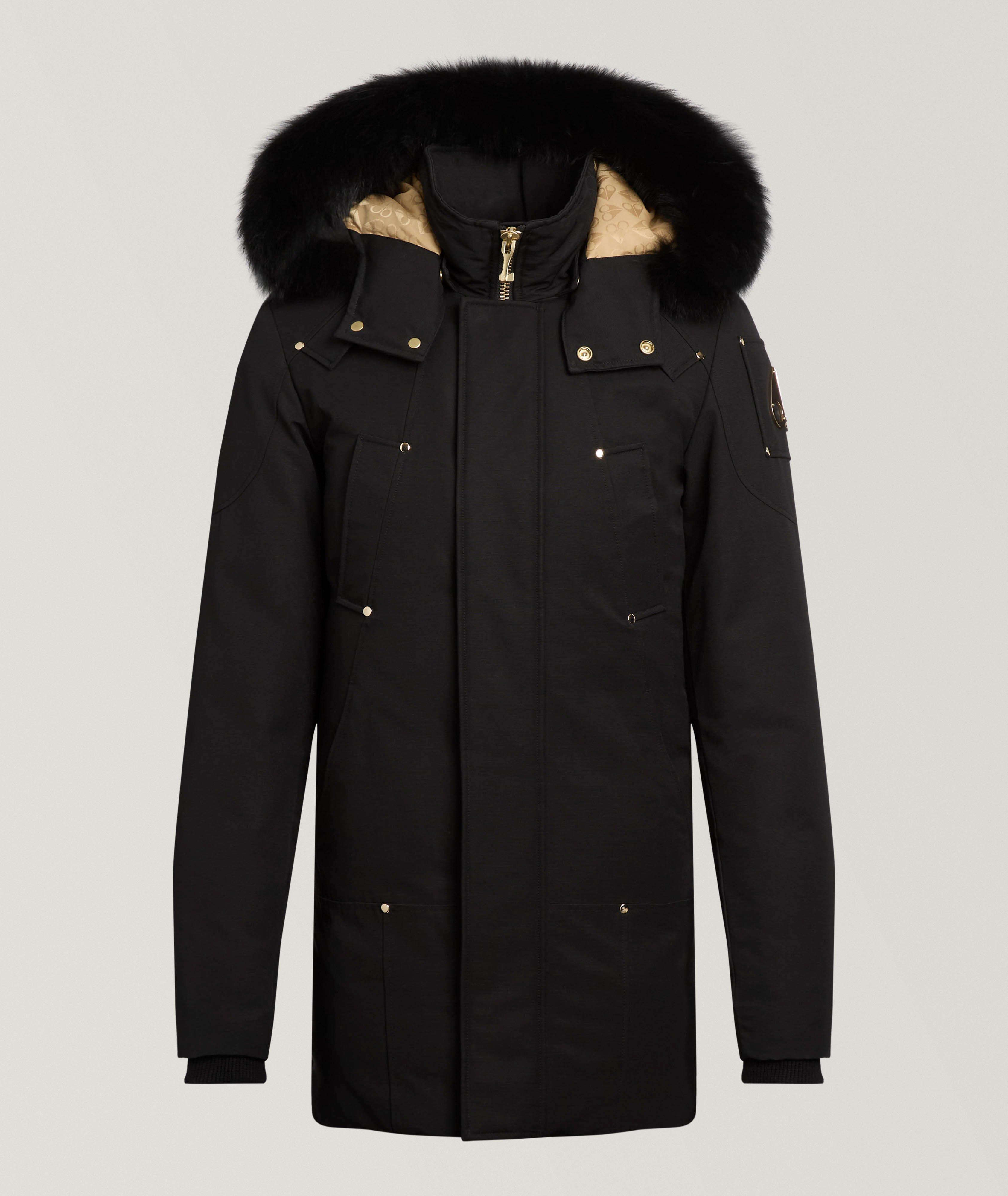 Moose Knuckles Parka bordure-fourrure renard Lake cerf Gold Series