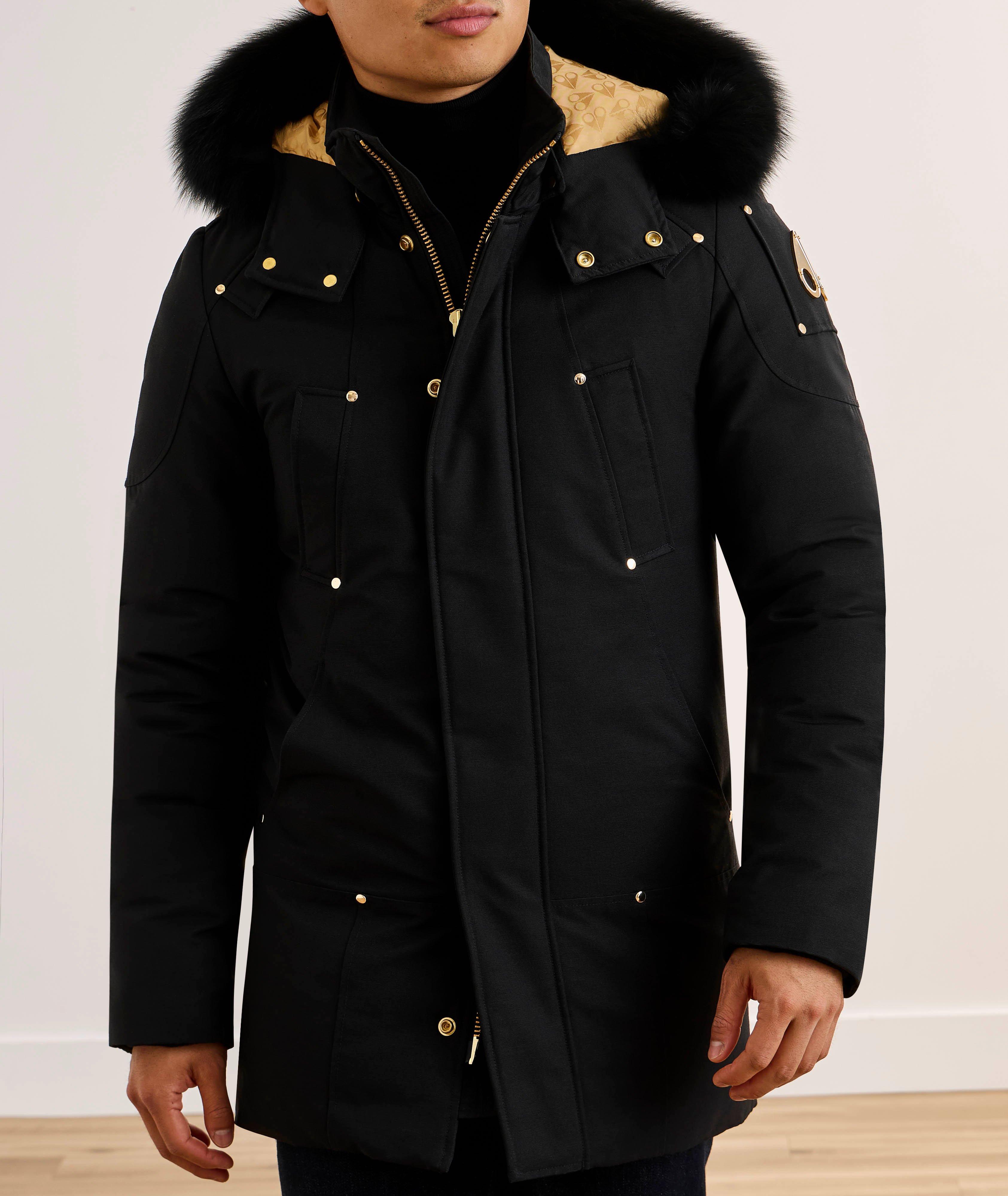 Parka bordure-fourrure renard Lake cerf Gold Series image 1