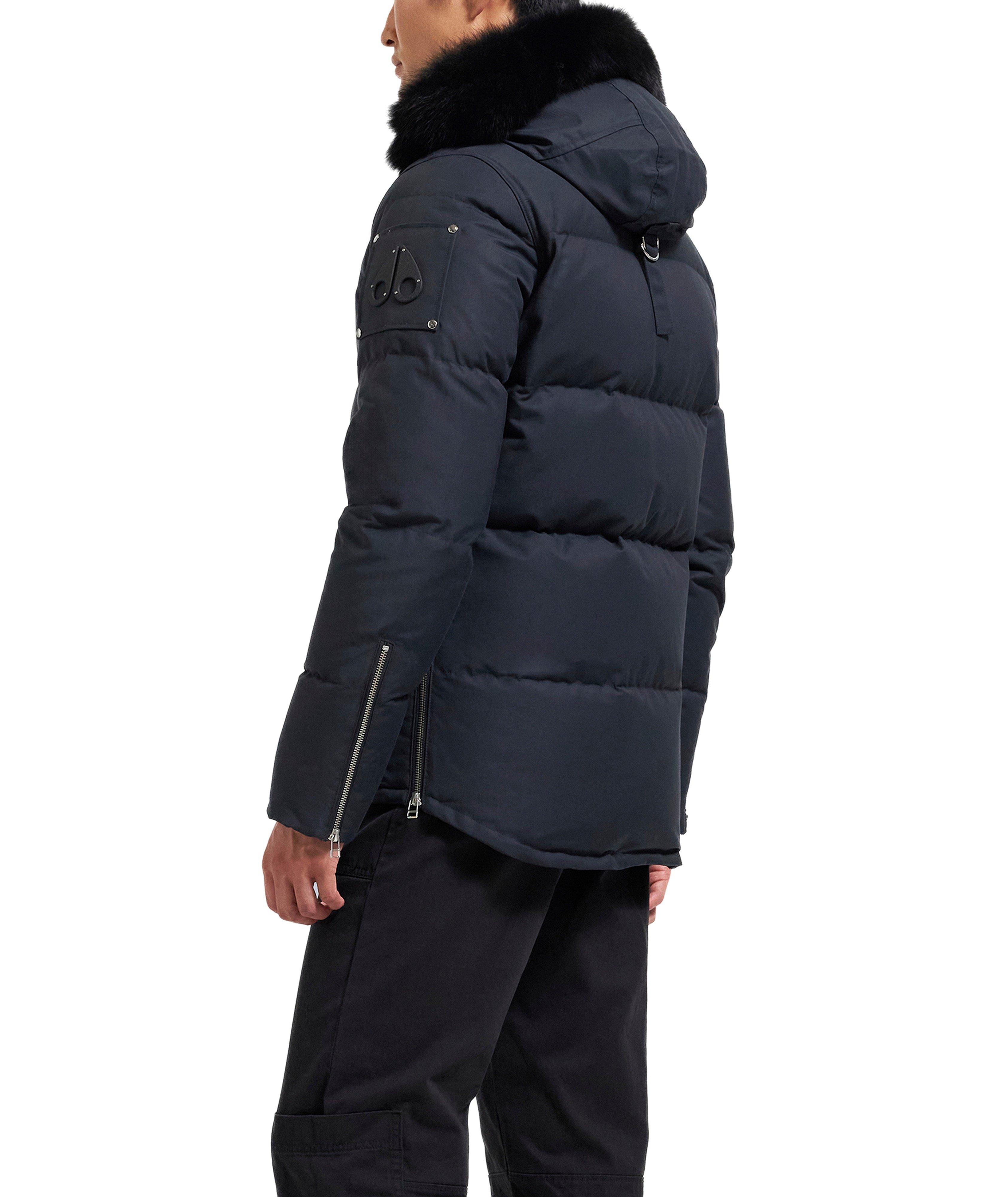 Doudoune 3Q en duvet et garniture shearling image 2