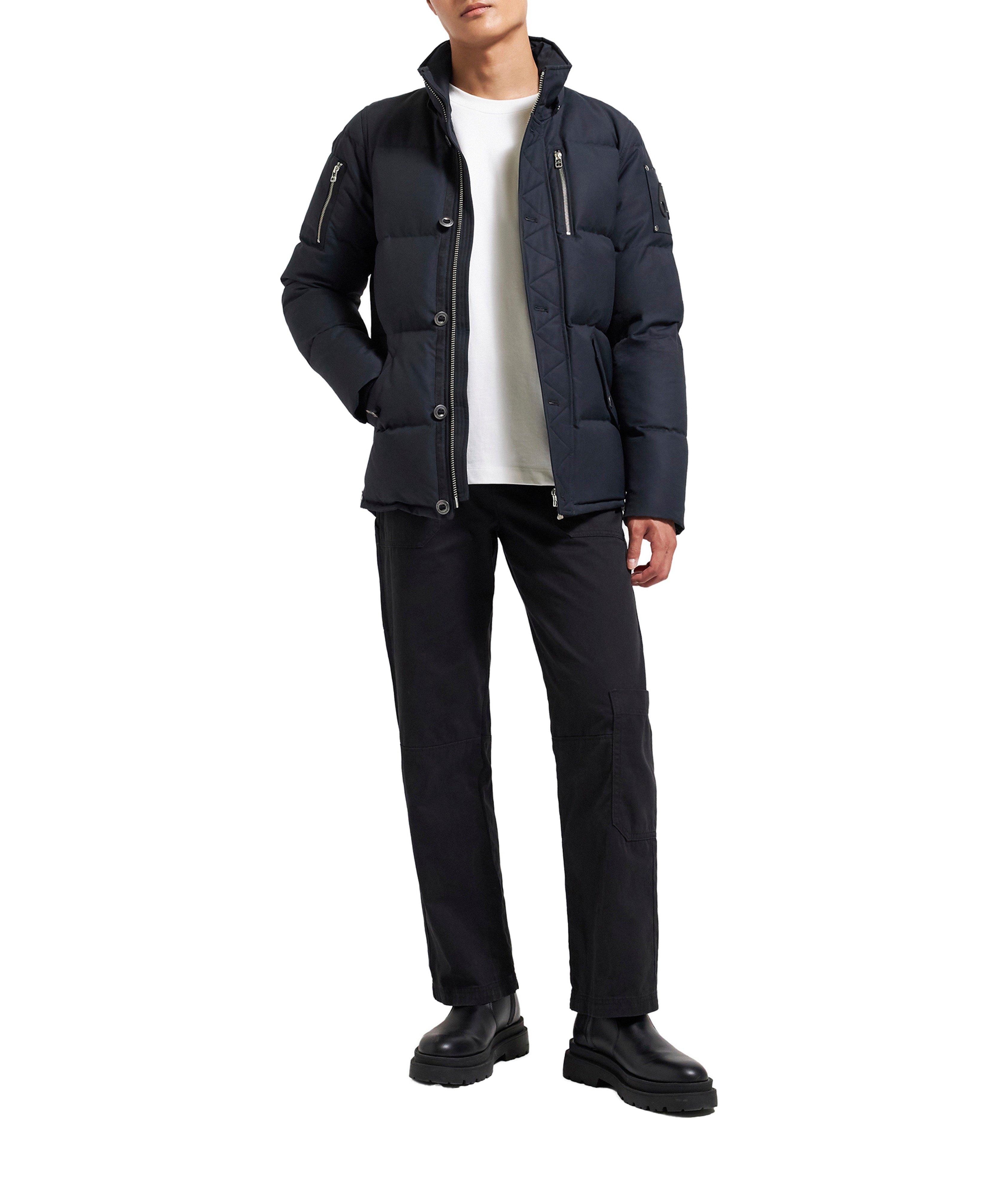 Doudoune 3Q en duvet et garniture shearling image 3