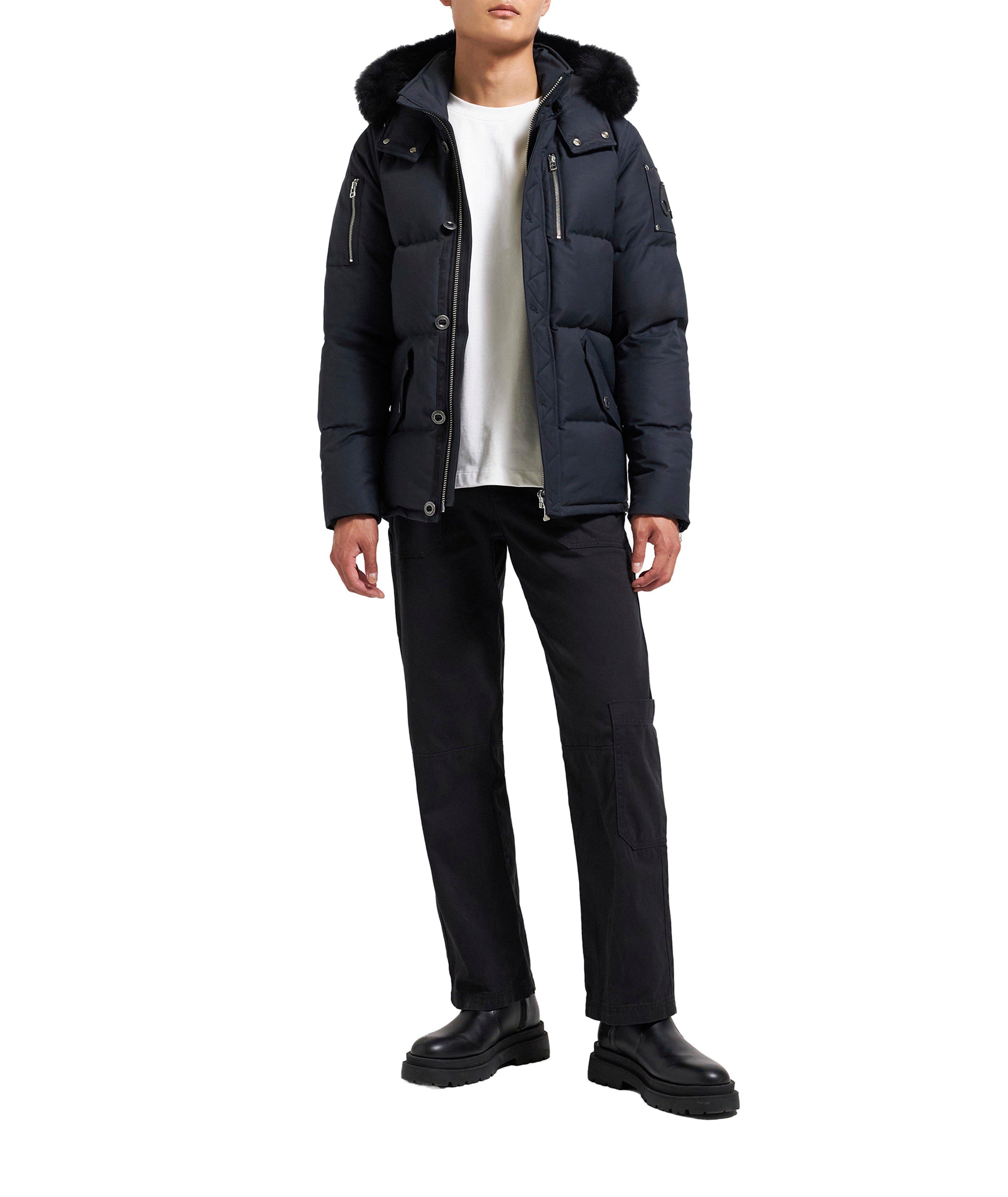 Doudoune 3Q en duvet et garniture shearling image 4