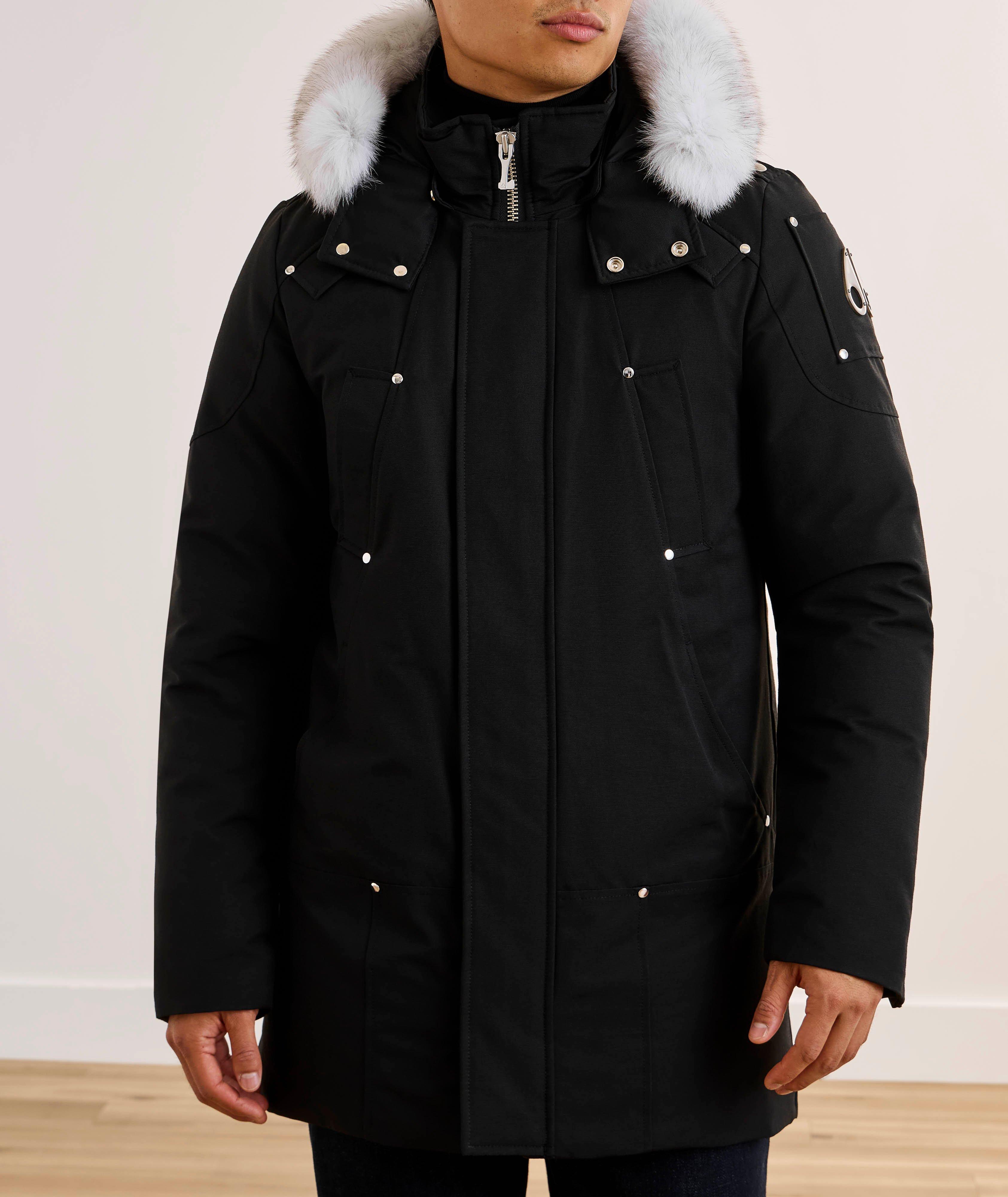 Parka bordure-fourrure renard stirling image 1