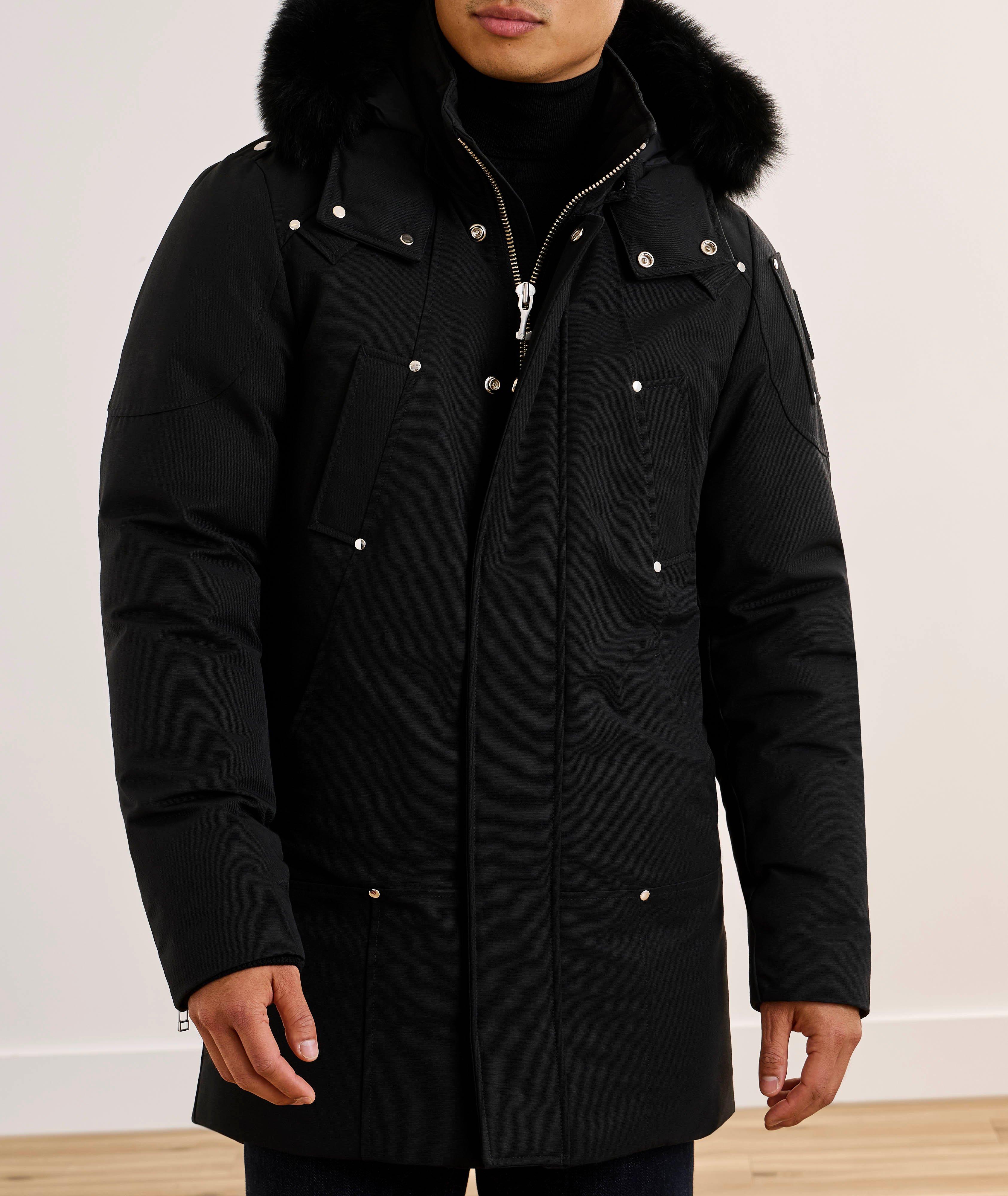 Parka bordure-fourrure renard stirling image 1