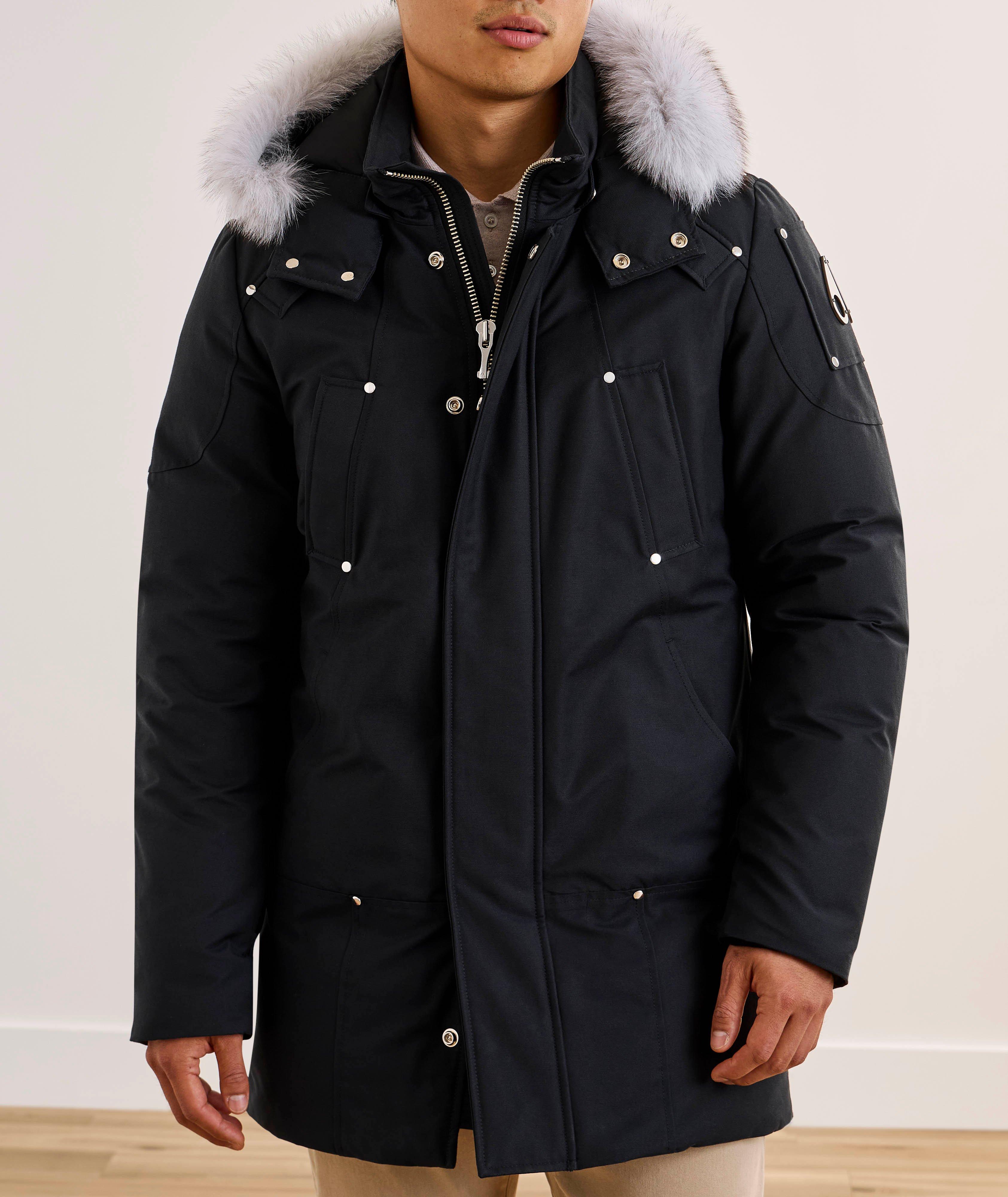 Parka bordure-fourrure renard stirling image 1