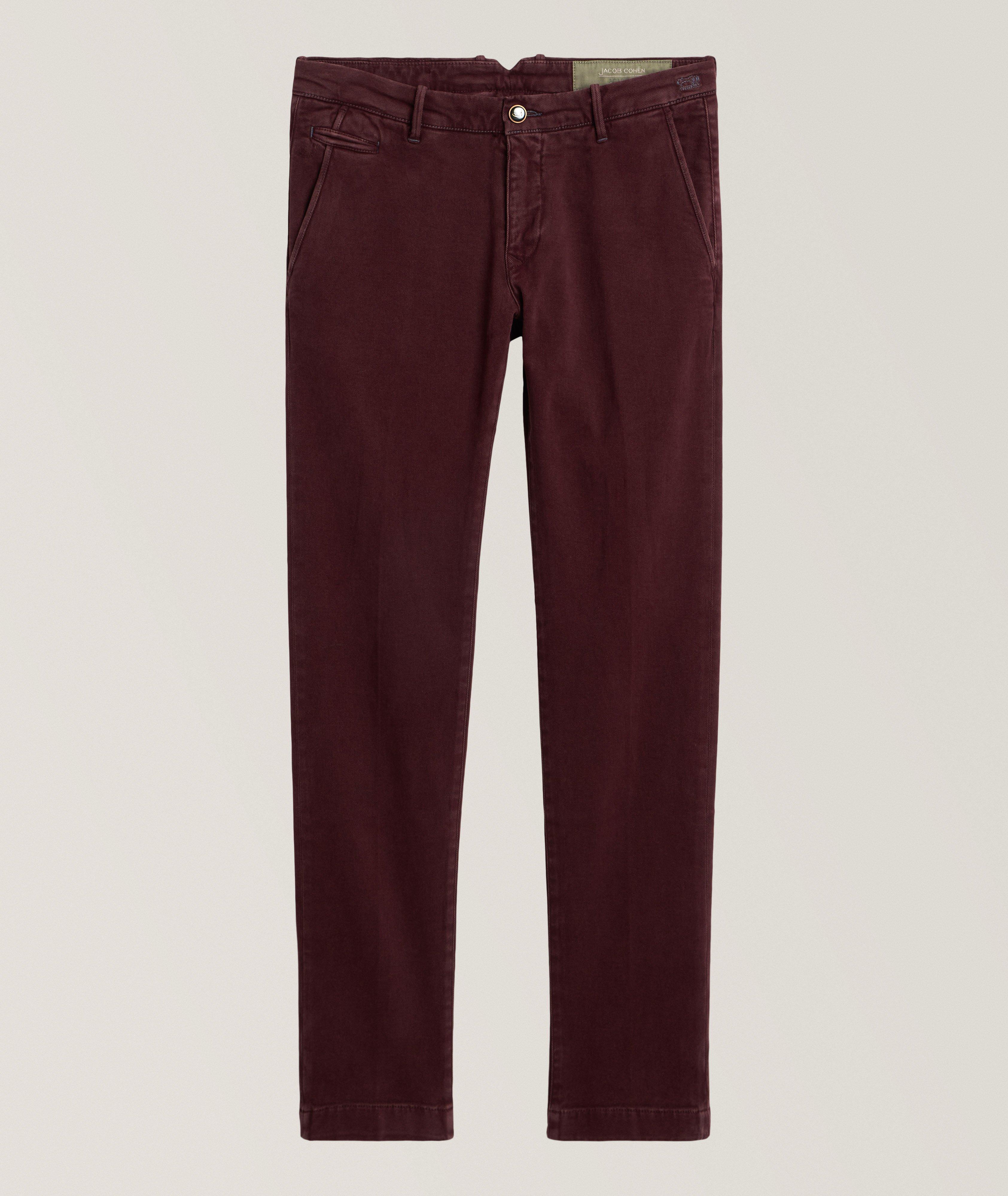 Jacob Cohën Bobby Stretch-Cotton Twill Chino Pants