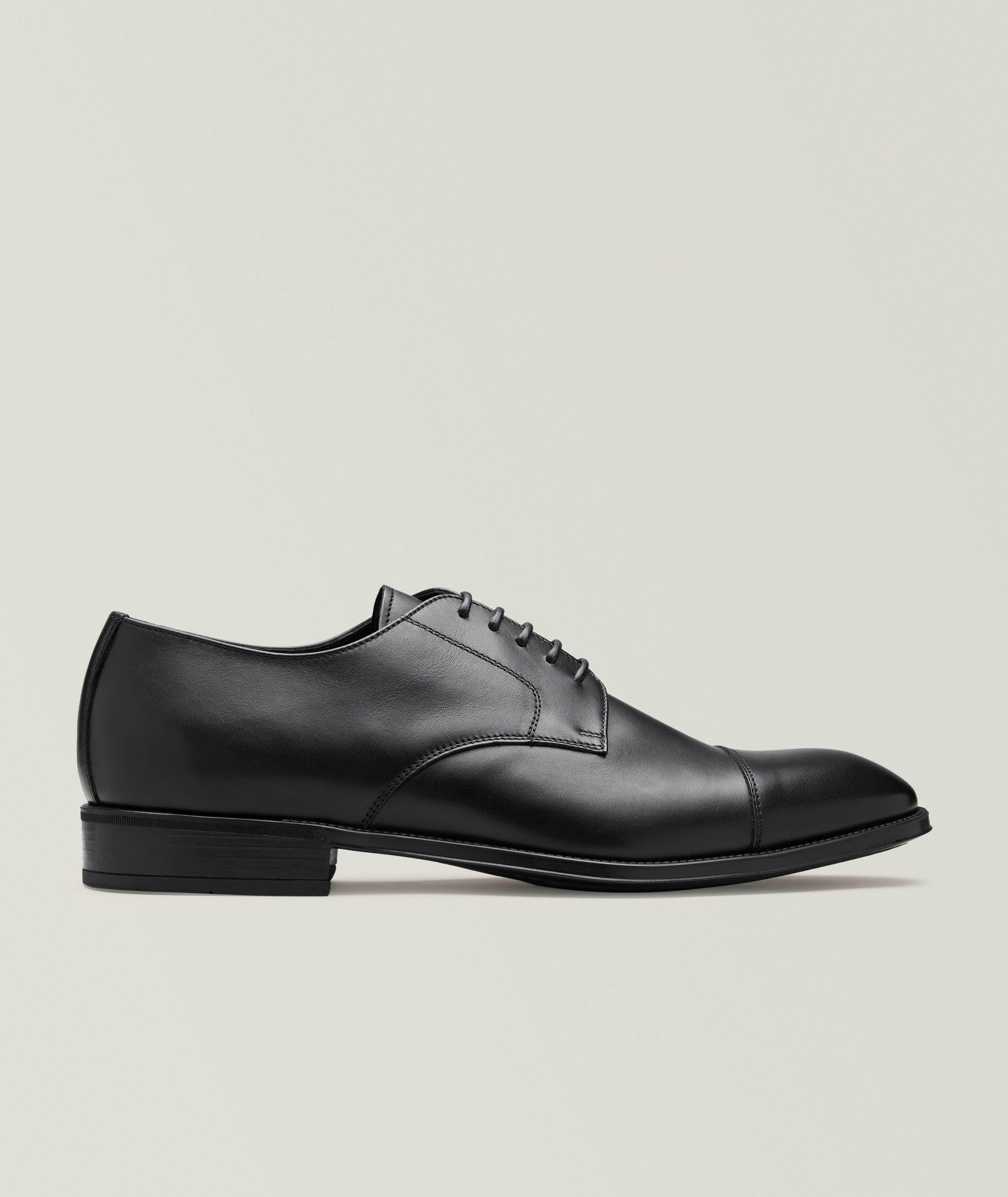 Leather Cap-Toe Derbies