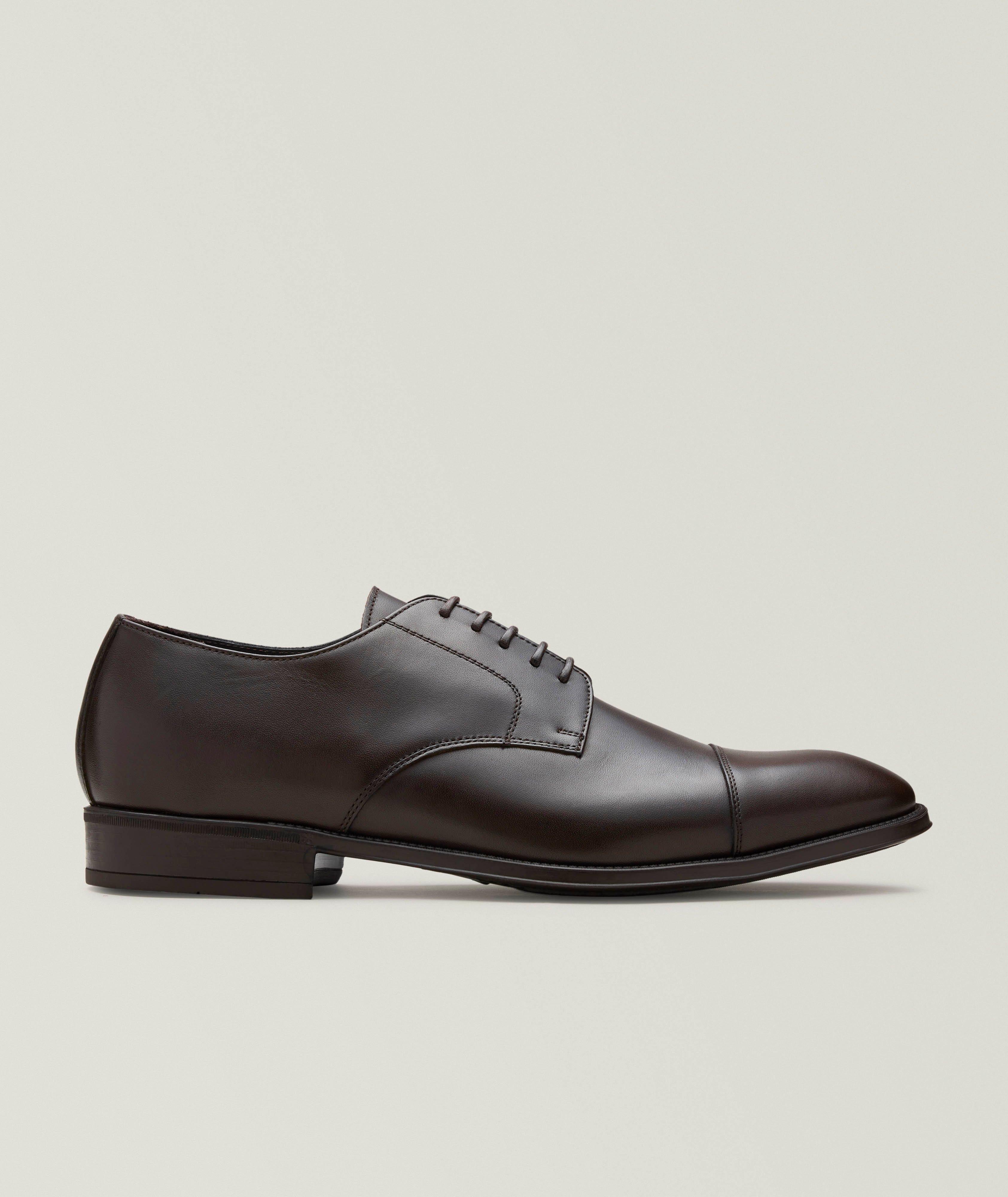 Leather Cap-Toe Derbies