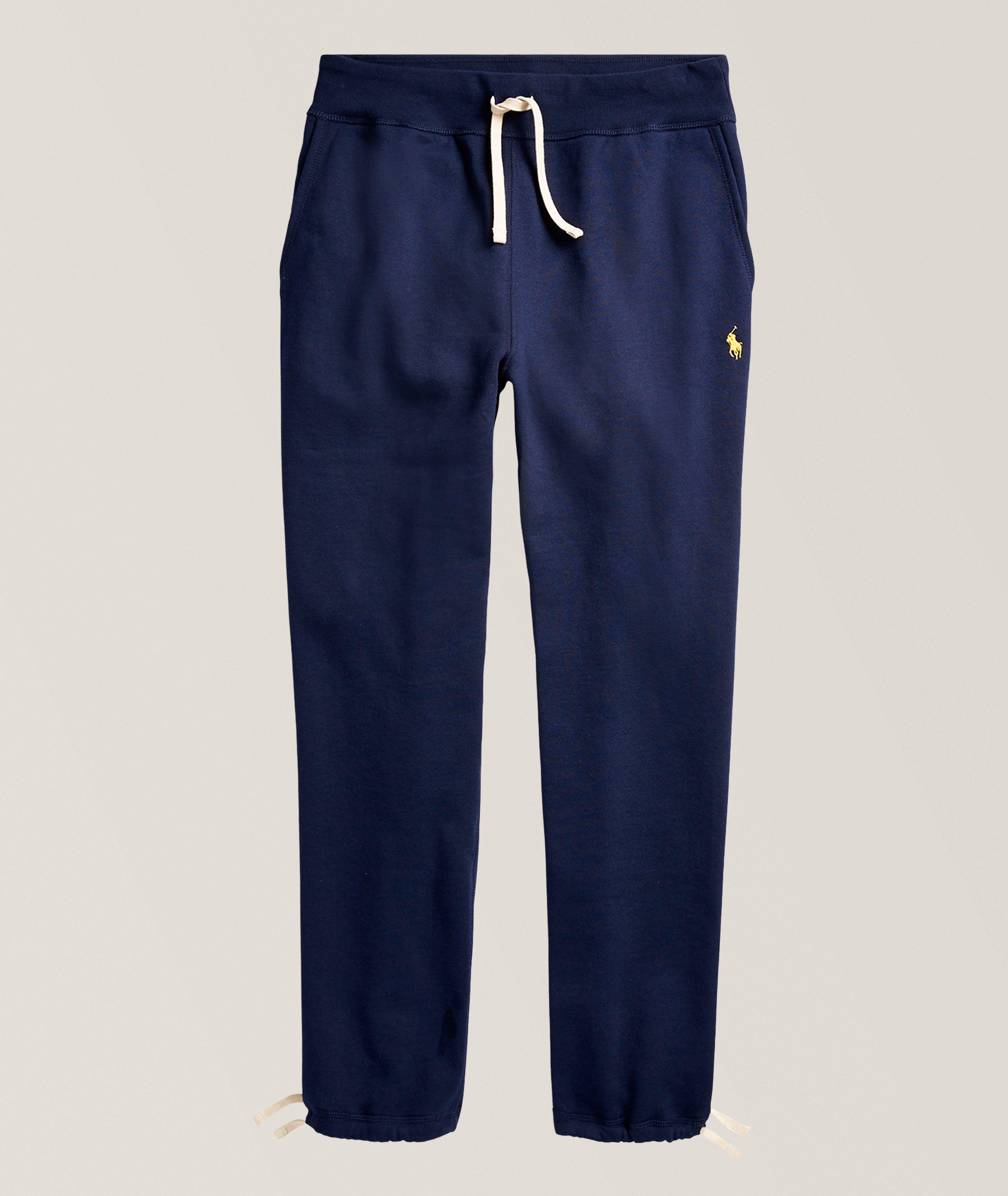 Fleece Cotton-Blend Sweatpants