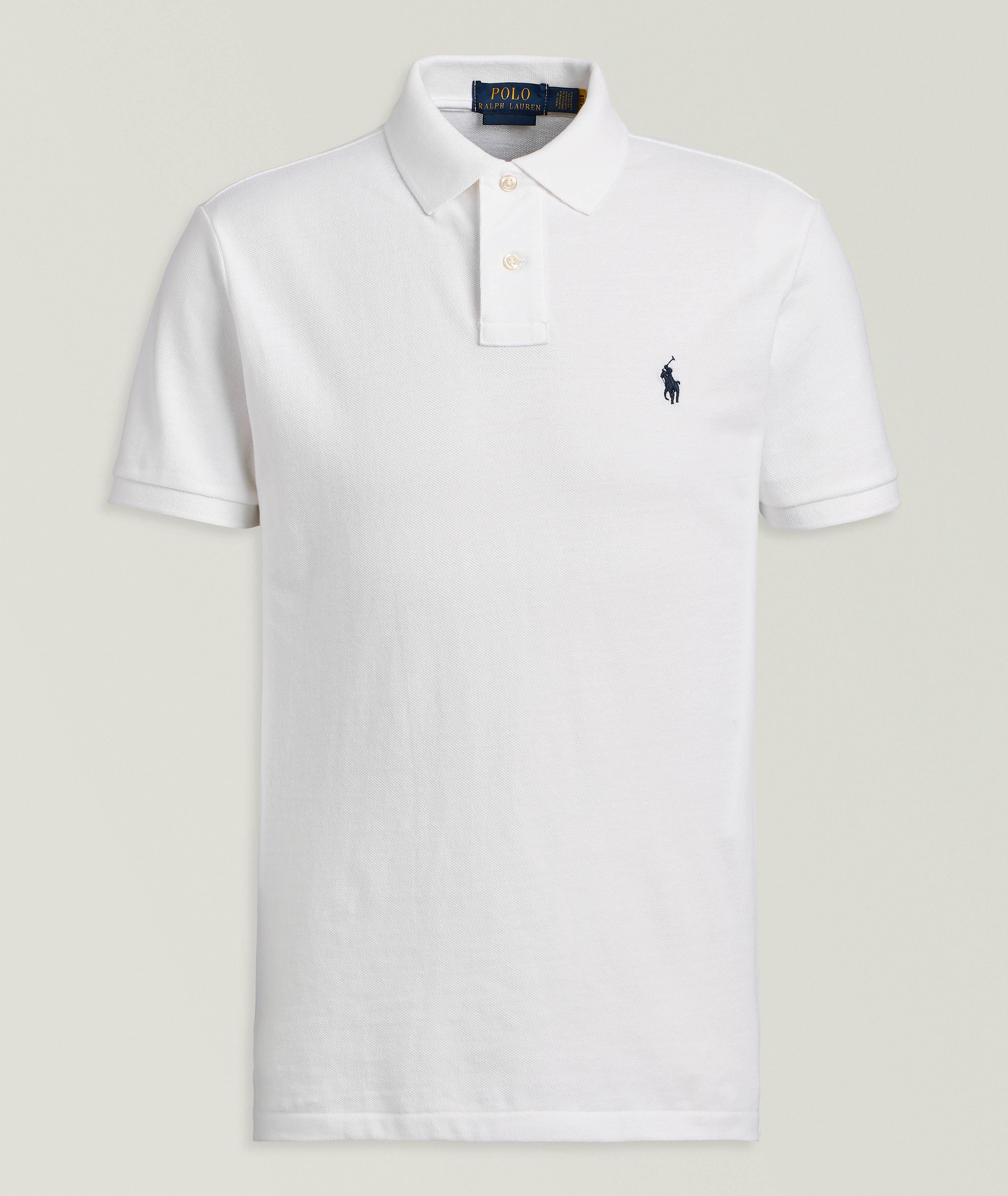 Iconic Cotton Mesh Polo