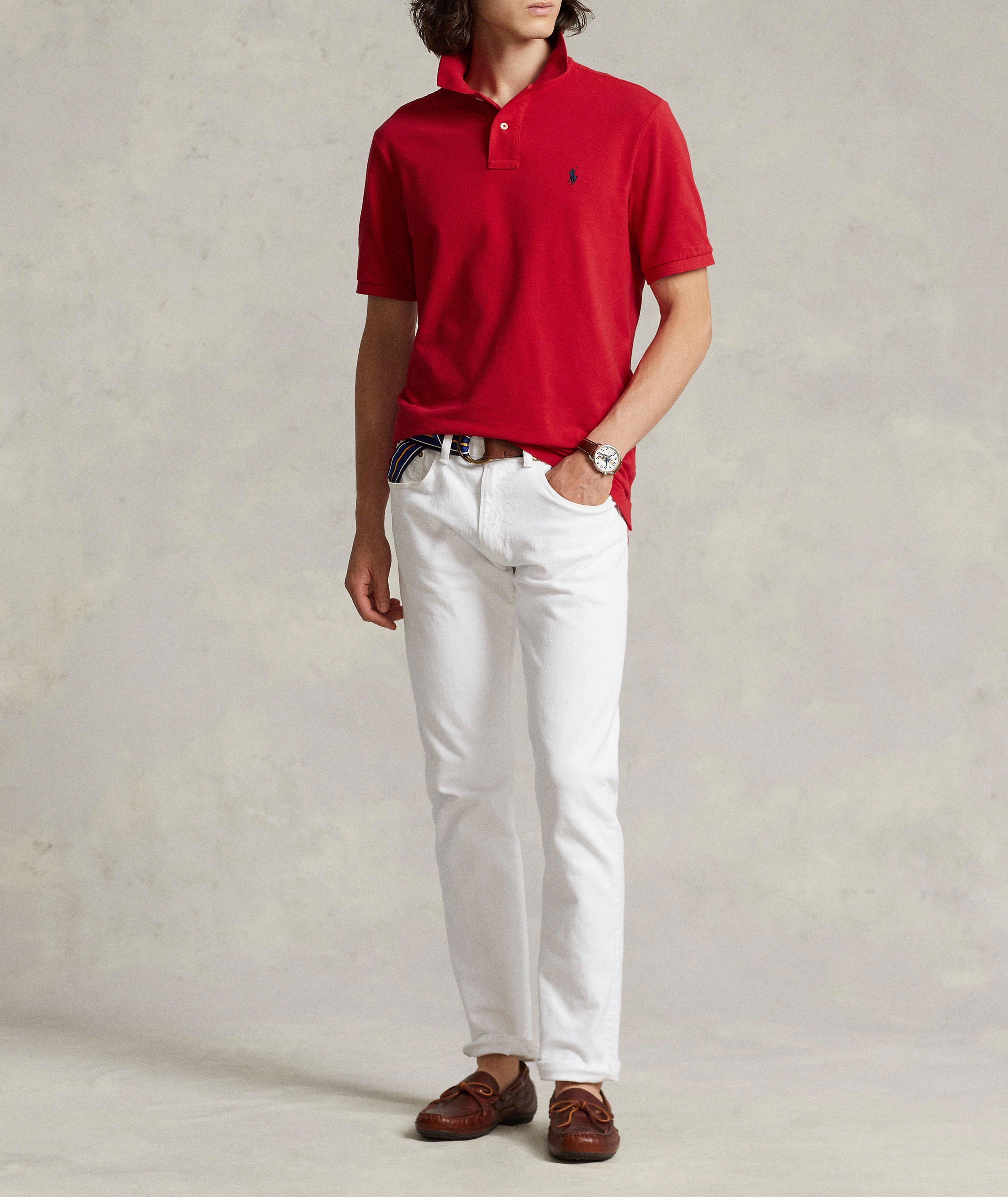 Iconic Cotton Mesh Polo   image 3