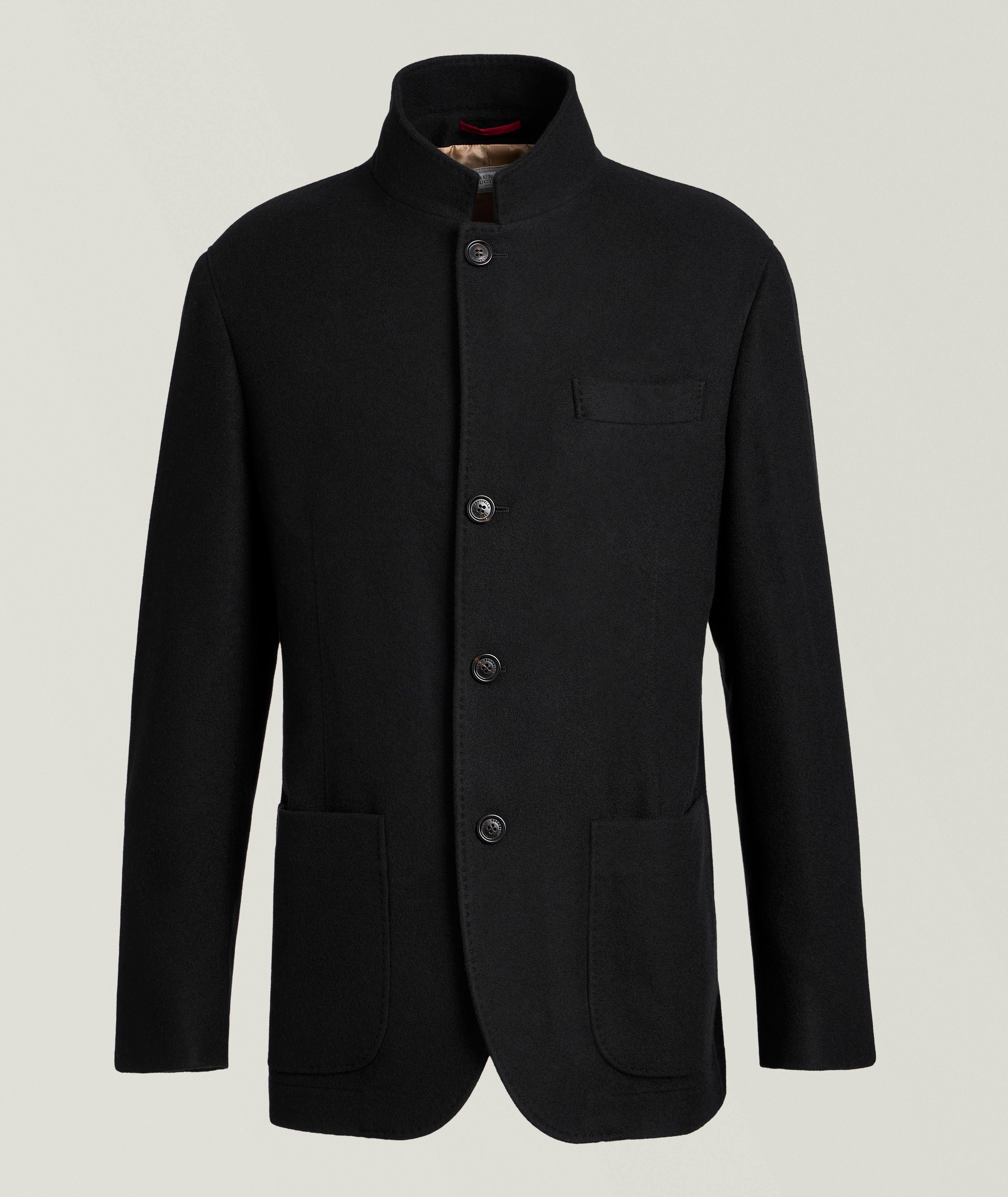 Felted Cashmere Coat