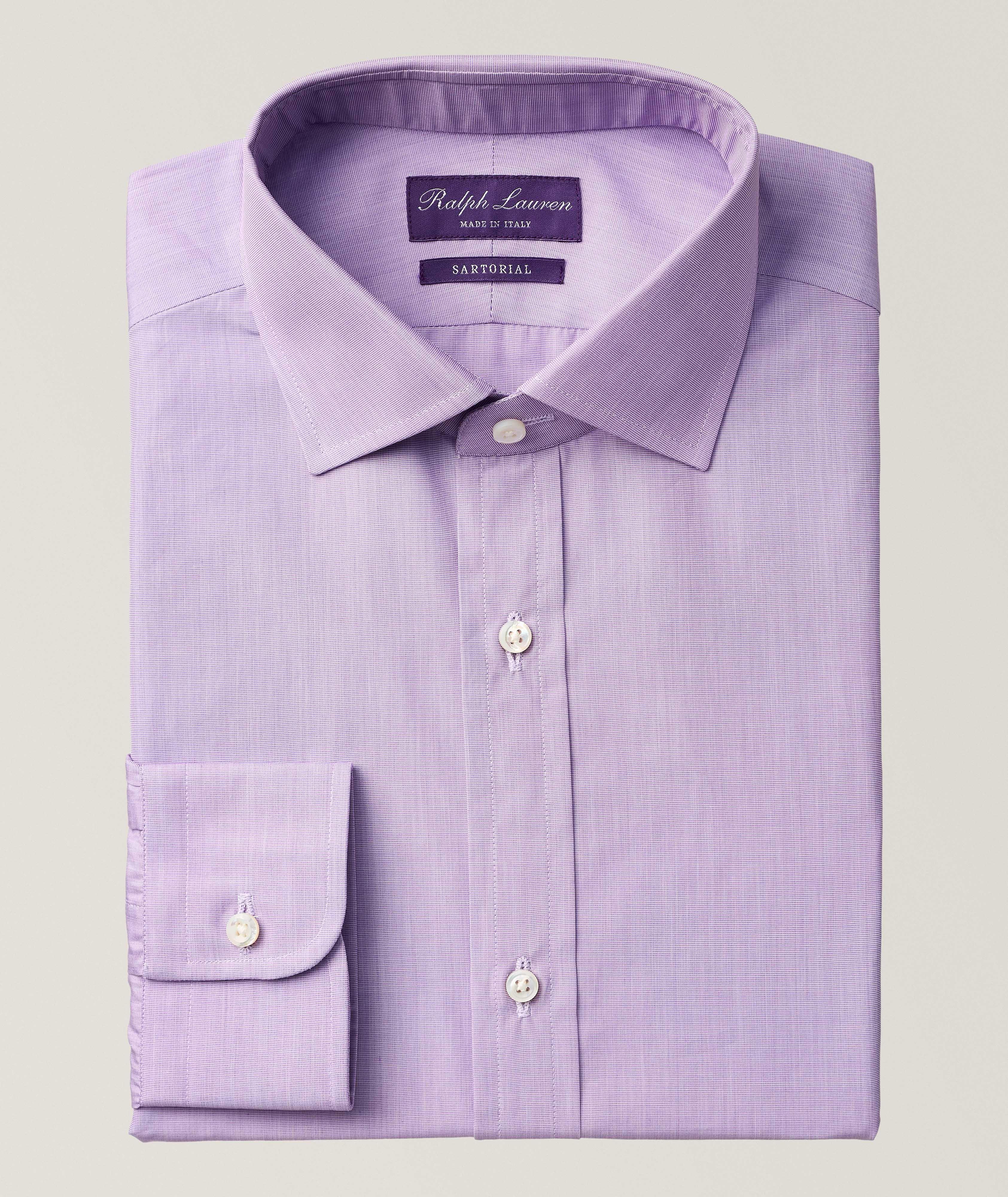 Cotton Twill Dress Shirt